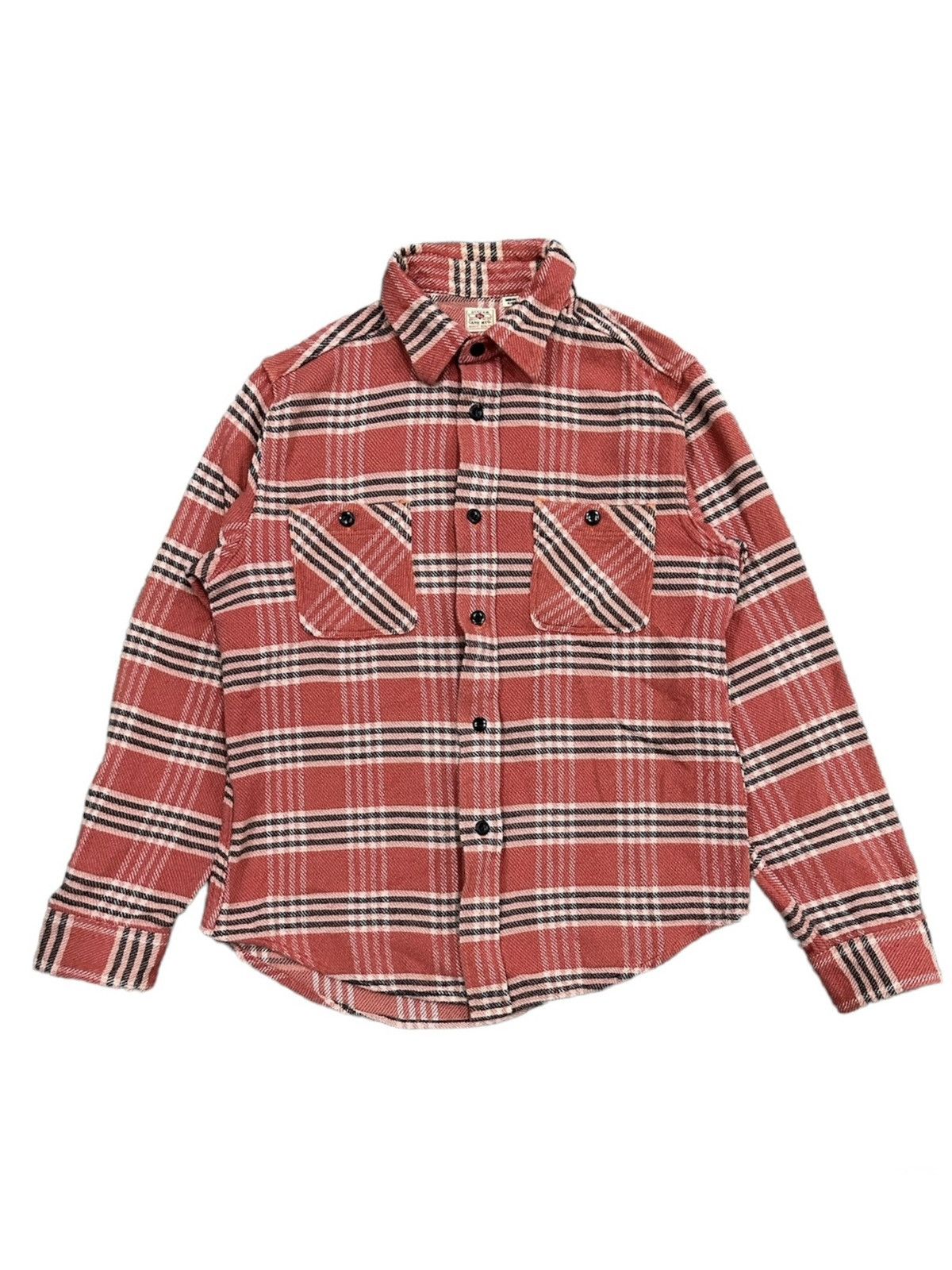 Sugar Cane Sugar Cane By Toyo Entrprise Flannel Checked Button Up Shirt Size US M / EU 48-50 / 2 - 1 Thumbnail
