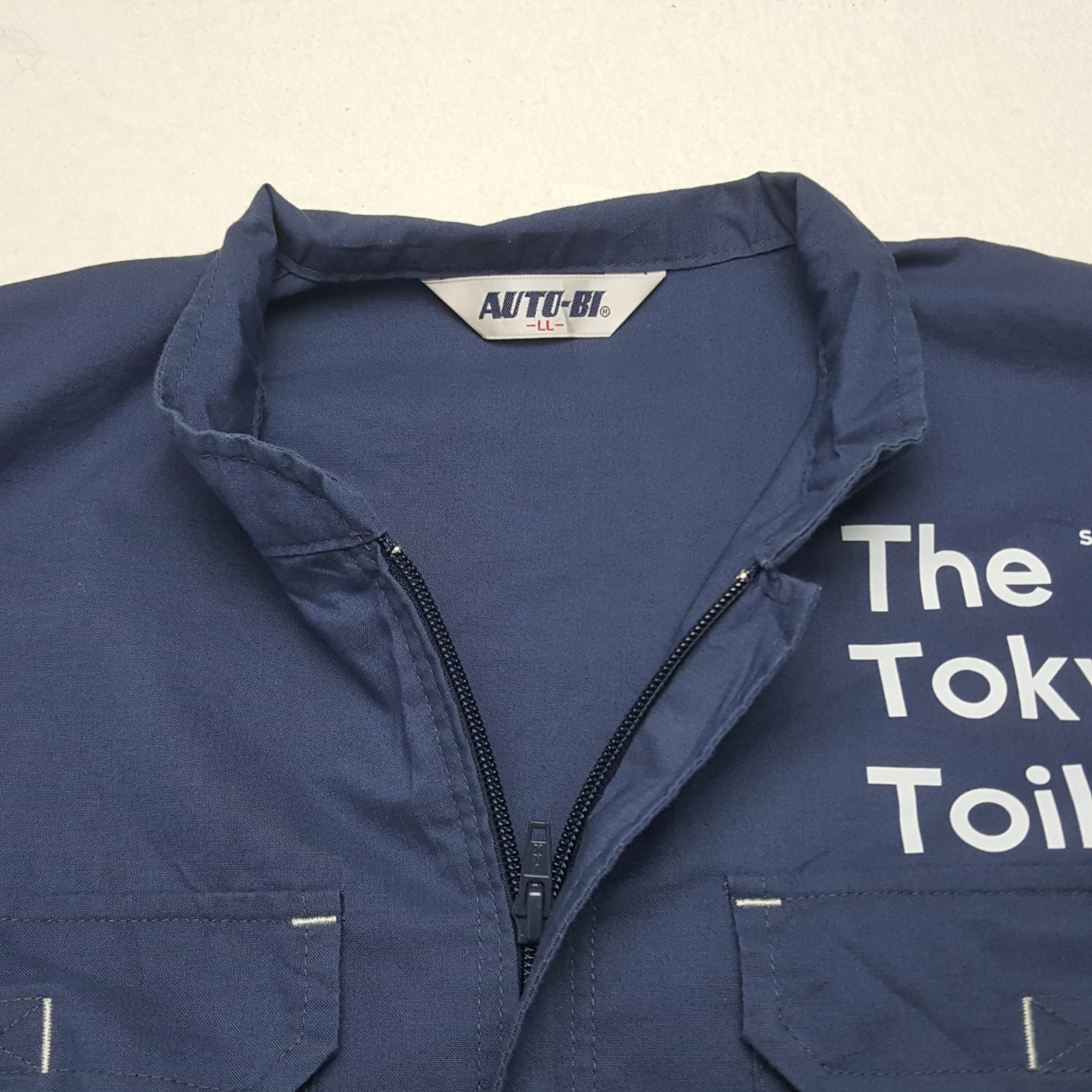 Japanese Brand × Vintage Vintage The Tokyo Toilet Japanese Brand Coverall Jacket Size US M / EU 48-50 / 2 - 9 Thumbnail