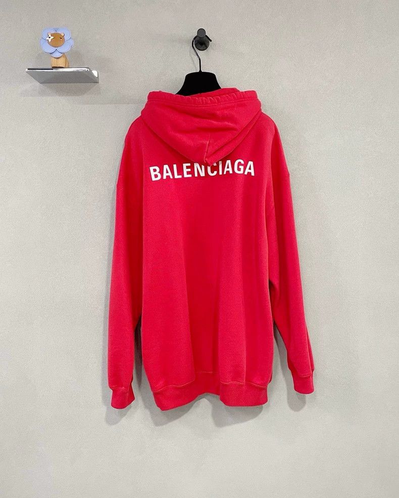 Balenciaga Balenciaga Red Sweatshirt Size US XS / EU 42 / 0 - 2 Thumbnail