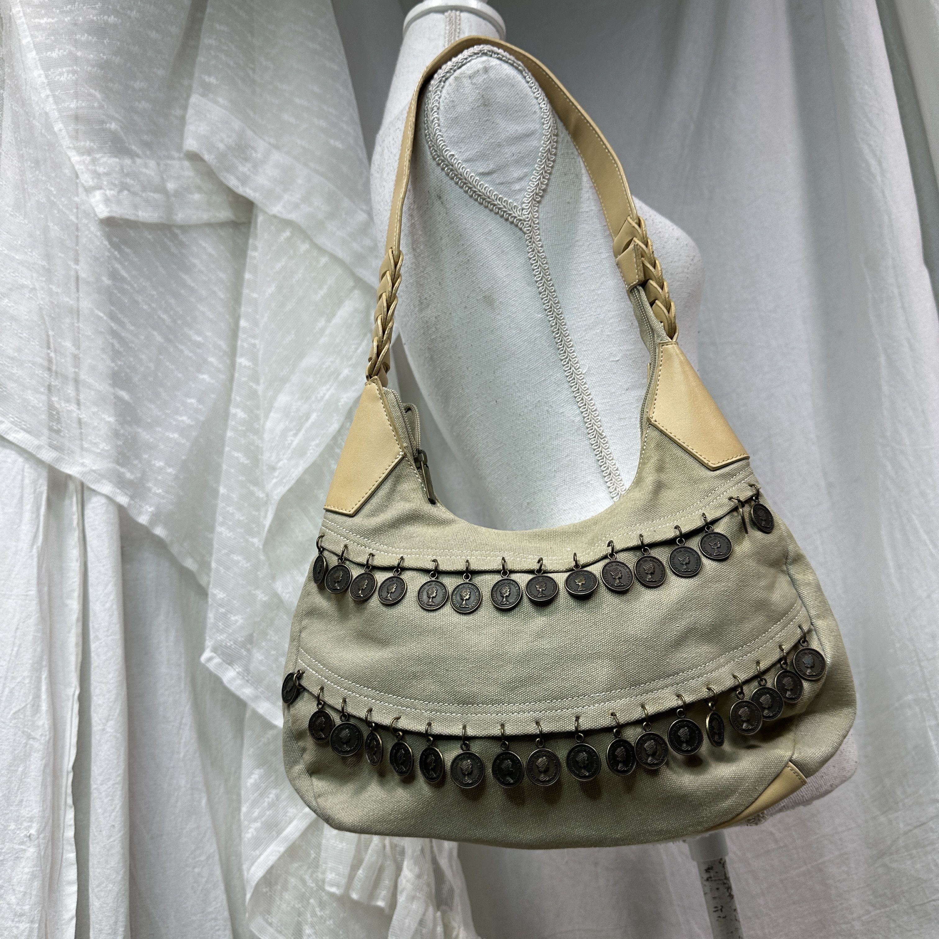 Vintage Vintage Avant Garde Boho Hobo Shoulder Bag Y2K Size ONE SIZE - 2 Thumbnail