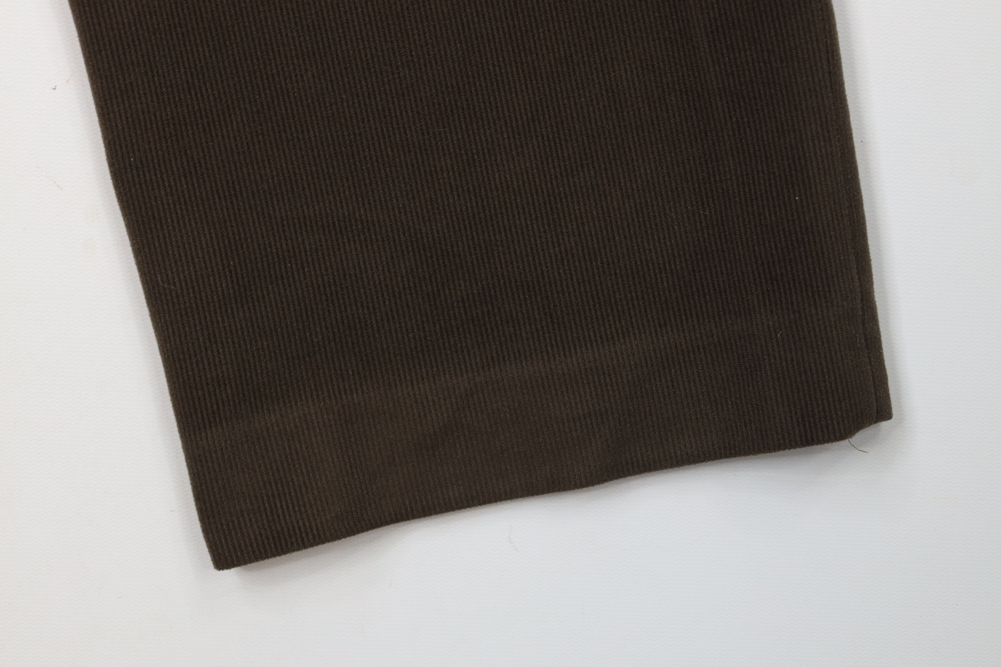 Vintage Vintage 90s Streetwear Wide Leg Corduroy Chino Pants Brown Size US 36 / EU 52 - 11 Thumbnail