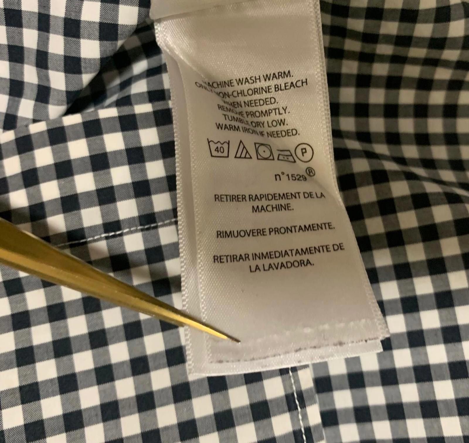Polo Ralph Lauren Ralph Lauren XL Black White Check Button-Down Shirt Size US XL / EU 56 / 4 - 12 Thumbnail
