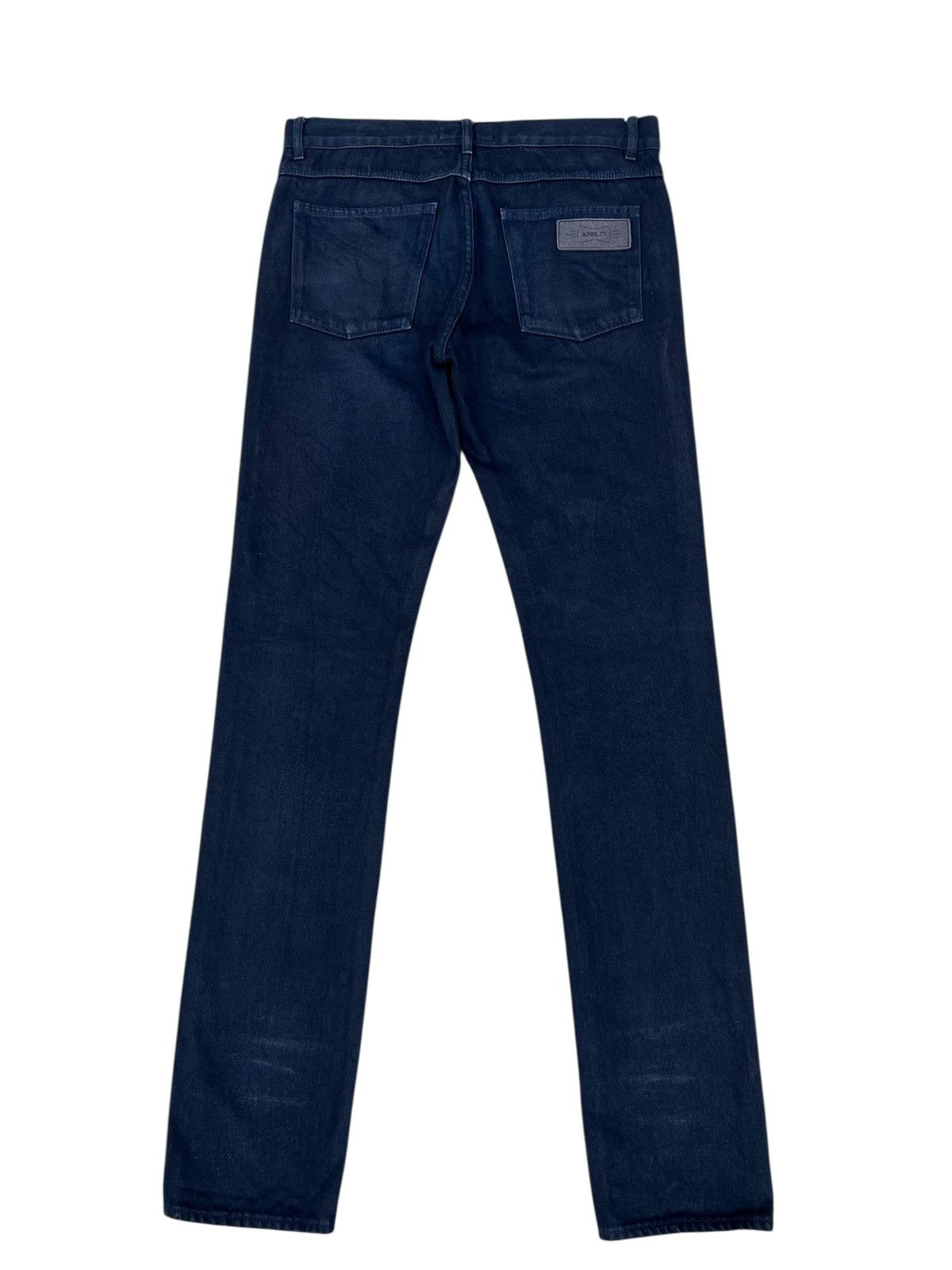April 77 April 77 Made in Morocco Blue Black Denim Dictator Jeans Size US 30 / EU 46 - 15 Thumbnail
