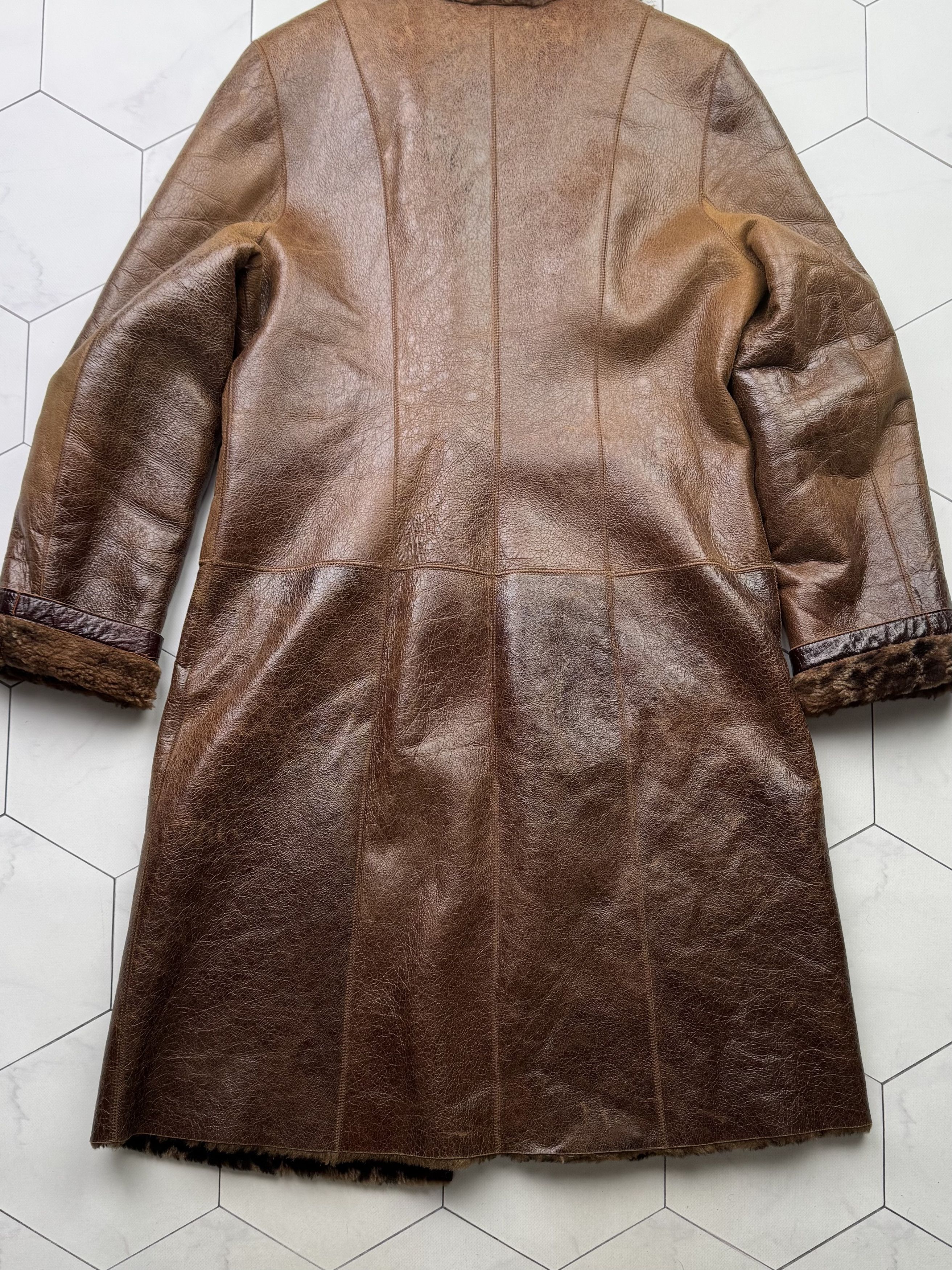 Japanese Brand Vintage Real Sheepskin 2 in 1 Coat (B586)E2 Size L / US 10 / IT 46 - 9 Thumbnail