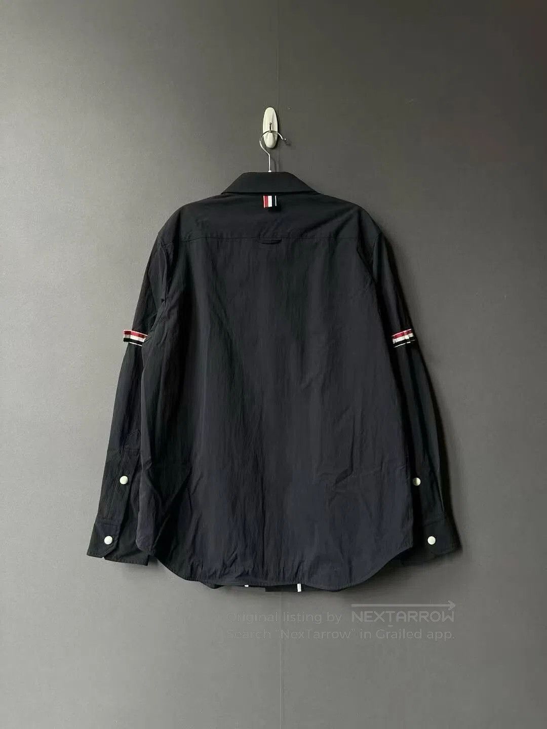 Thom Browne Thom Browne Double Sleeve Badge Shirt Jacket. Size US L / EU 52-54 / 3 - 2 Thumbnail