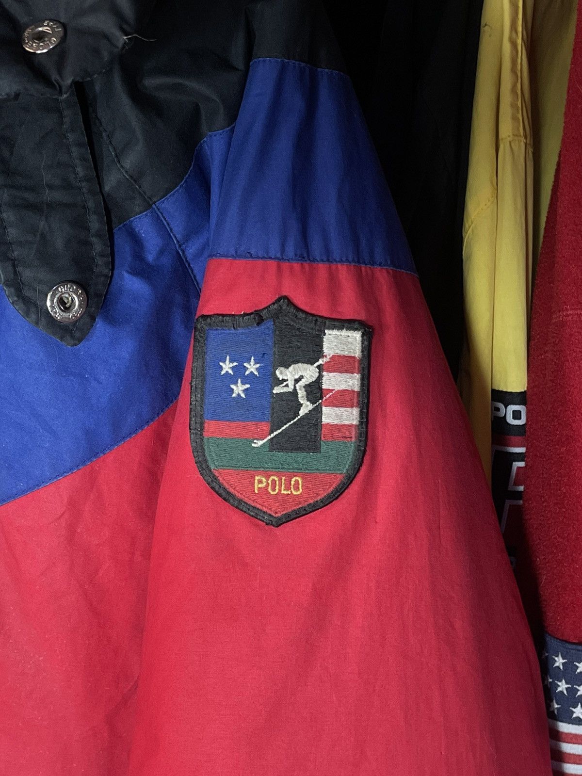 Polo Ralph Lauren × Vintage Puffer Polo Suicide Ski Patch Size US L / EU 52-54 / 3 - 3 Thumbnail