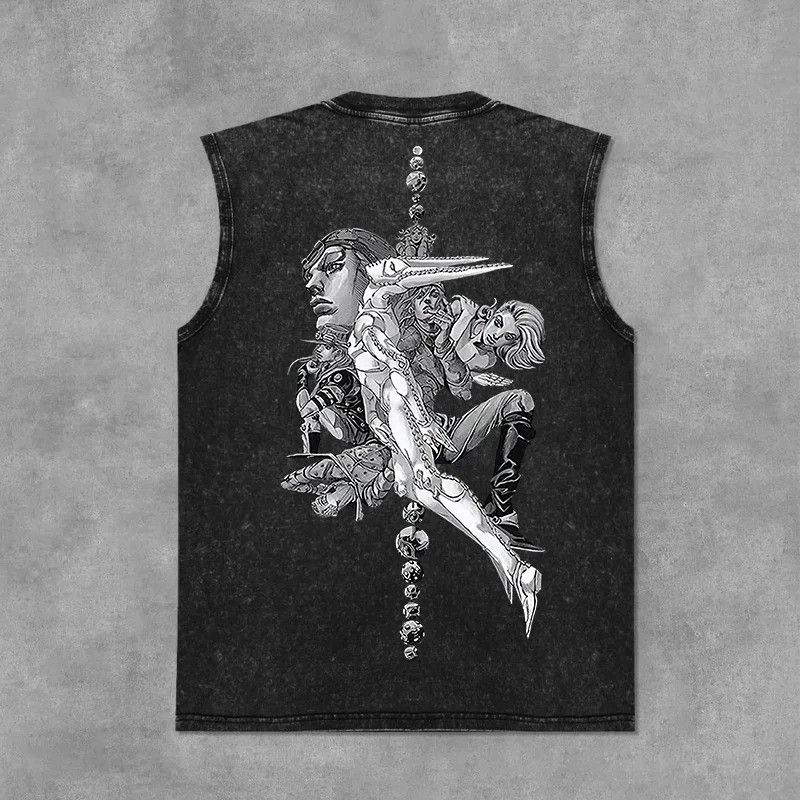 Vintage Old School Tanks Graphic Shirt Size US XL / EU 56 / 4 - 1 Preview