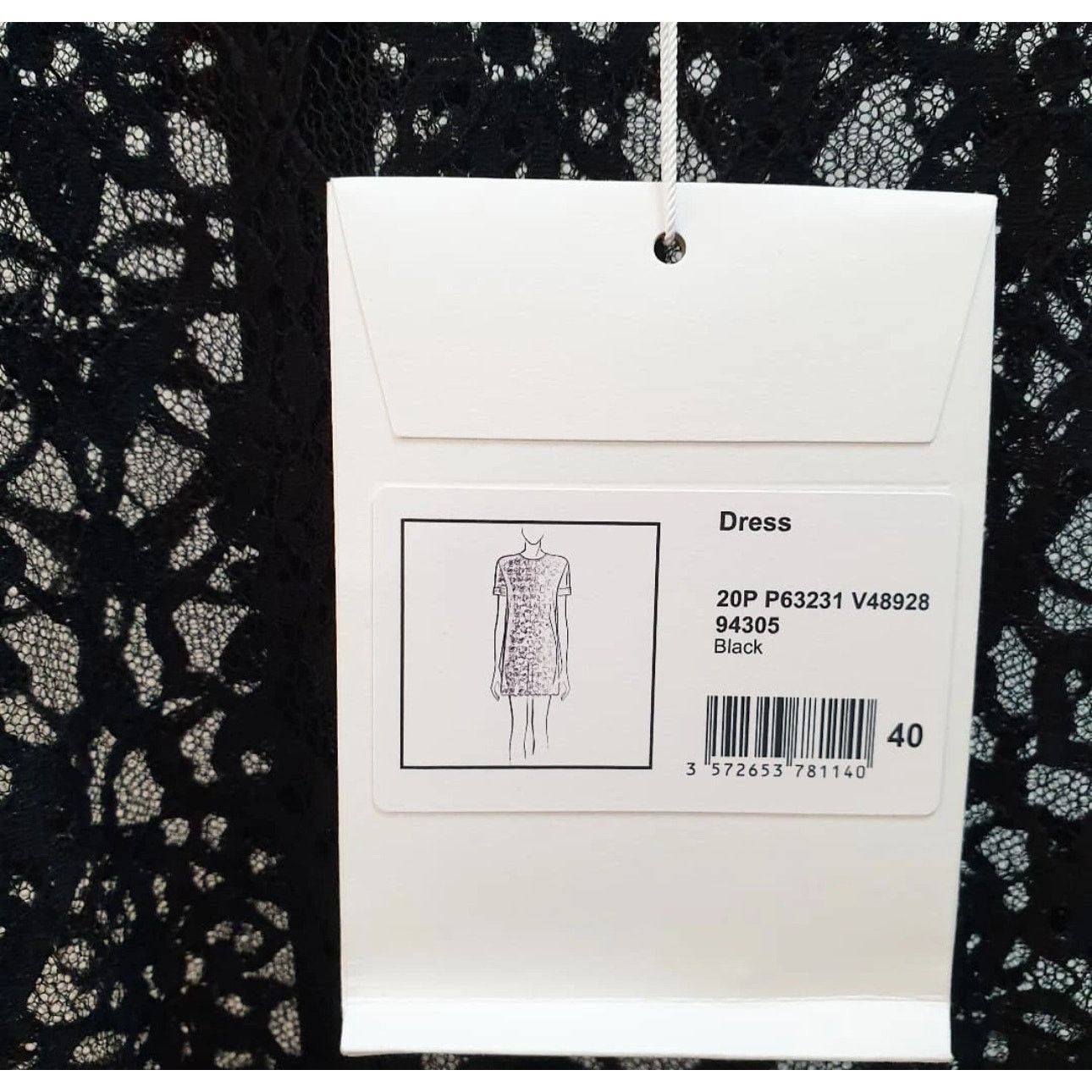 Chanel NWT Chanel Lace 2020 Mini Dress Sz.40 Size M / US 6-8 / IT 42-44 - 4 Thumbnail