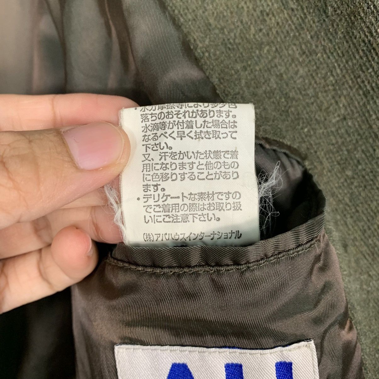 ABAHOUSE Japanese Brand Abahouse Wool Green Coat Size US M / EU 48-50 / 2 - 19 Thumbnail