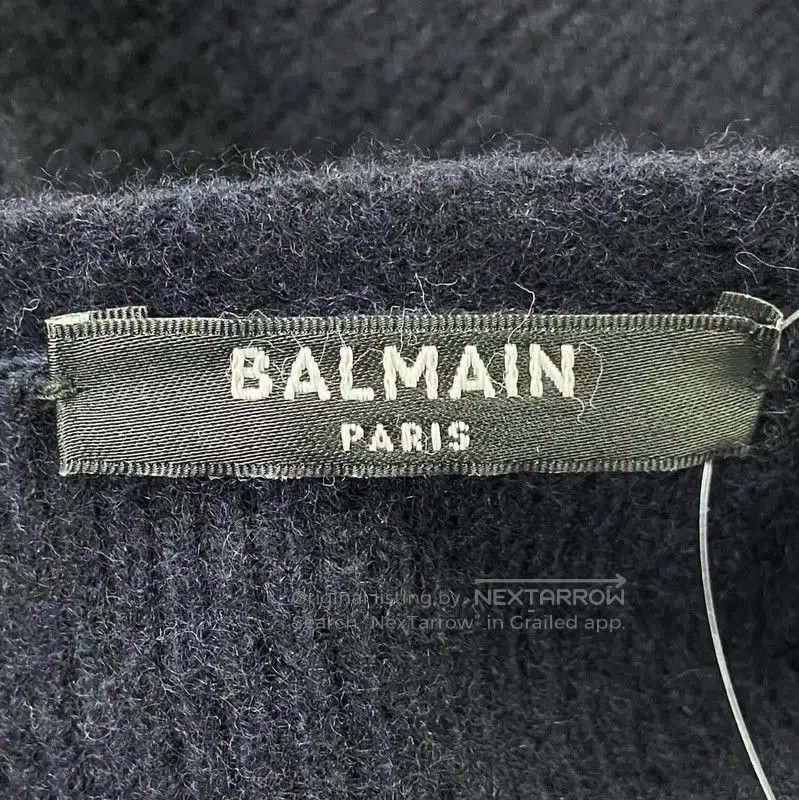 Balmain Balmain Black Wool Women's Sweater . Size S / US 4 / IT 40 - 7 Thumbnail