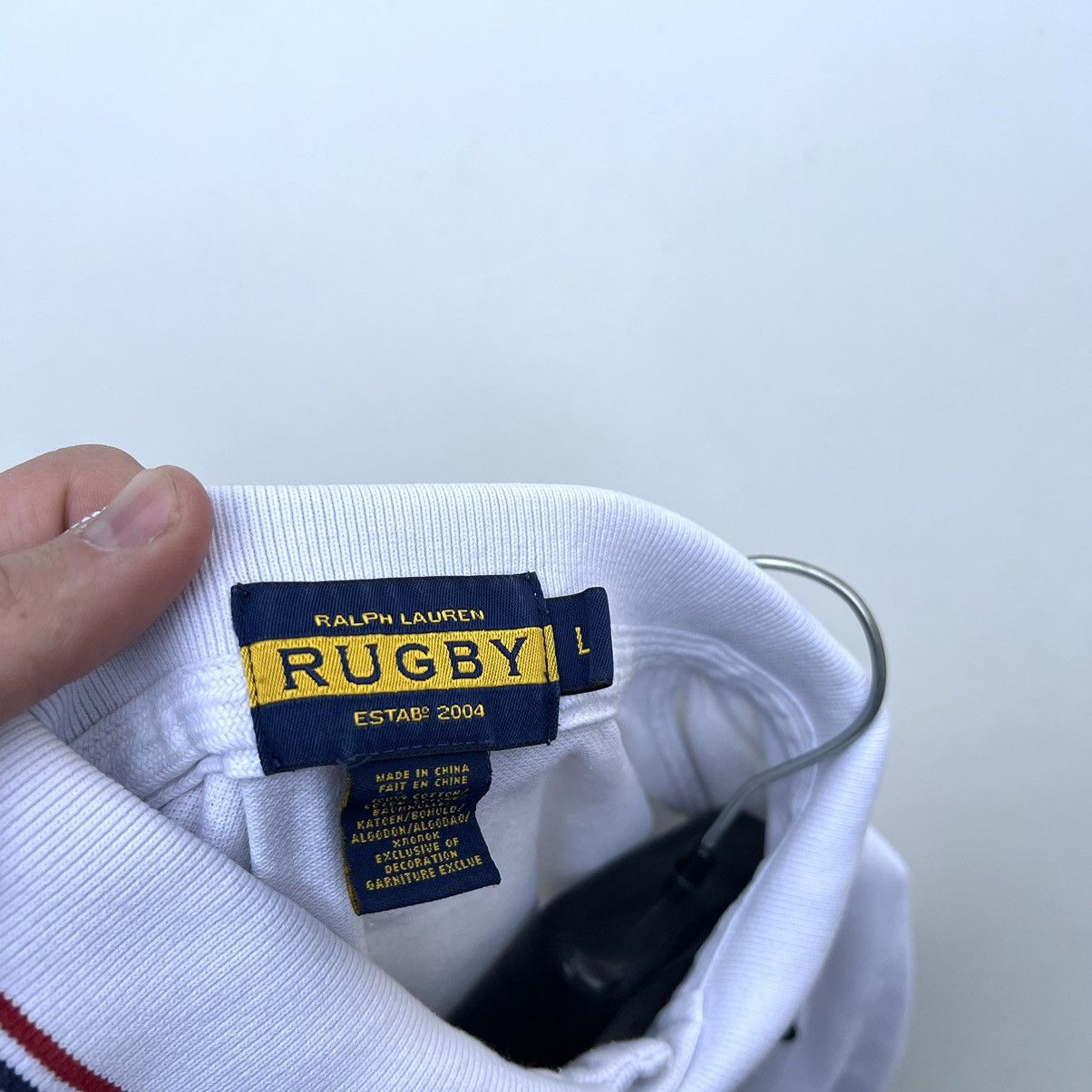 Polo Ralph Lauren × Ralph Lauren × Vintage Polo Ralph Lauren rugby vintage Size US L / EU 52-54 / 3 - 6 Thumbnail