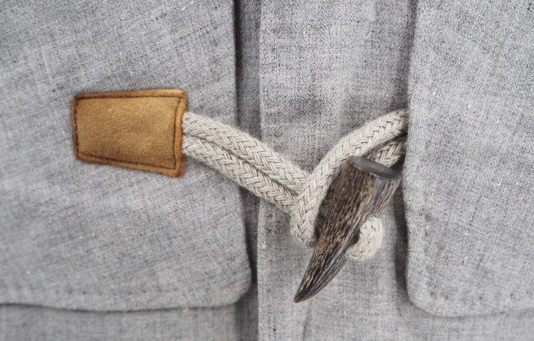 Visvim Visvim grey linen wool blend coat Size US S / EU 44-46 / 1 - 4 Thumbnail