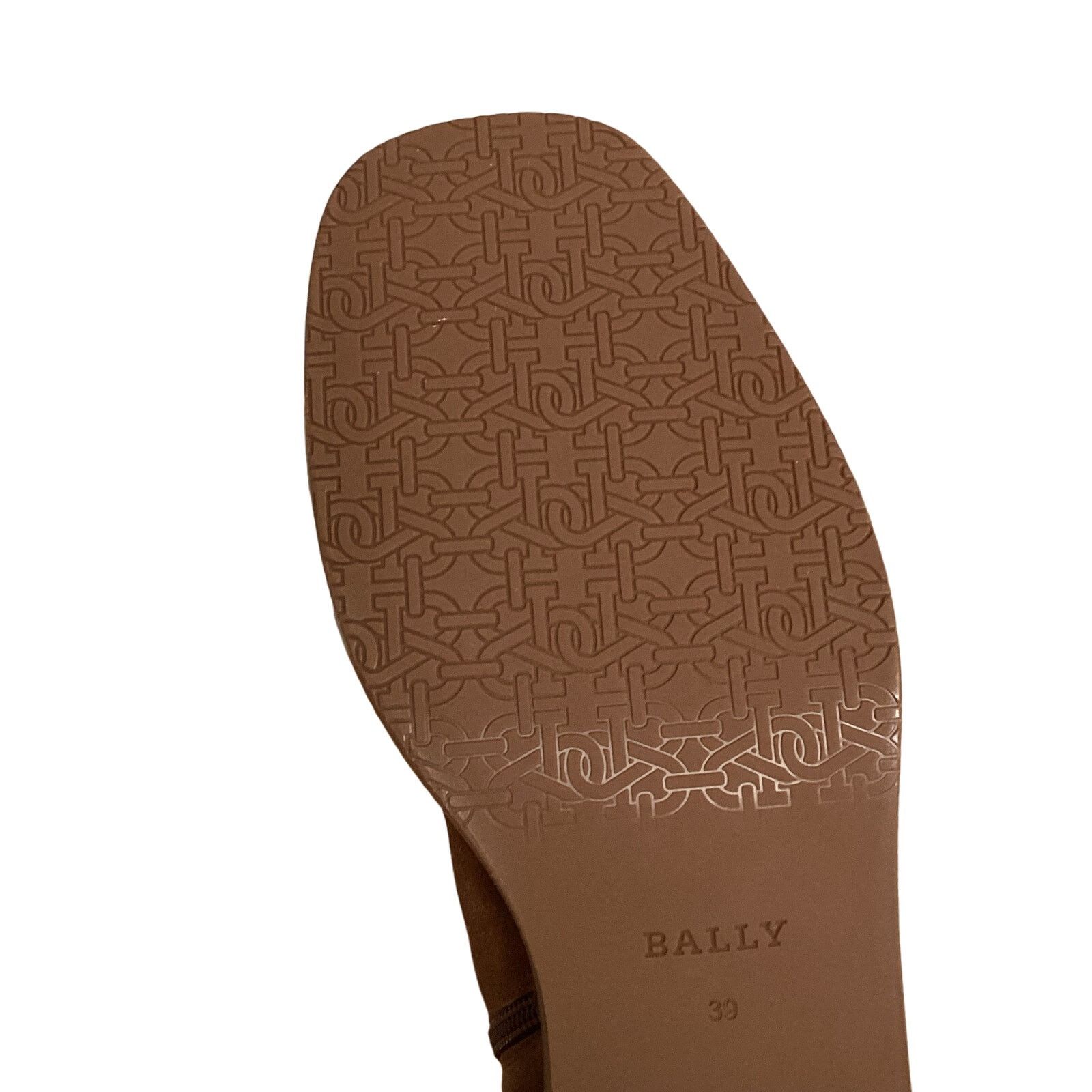 Bally NWT BALLY Eloire Tall Suede Riding Boots Tan Sz 39 Size US 8.5 / IT 38.5 - 9 Thumbnail