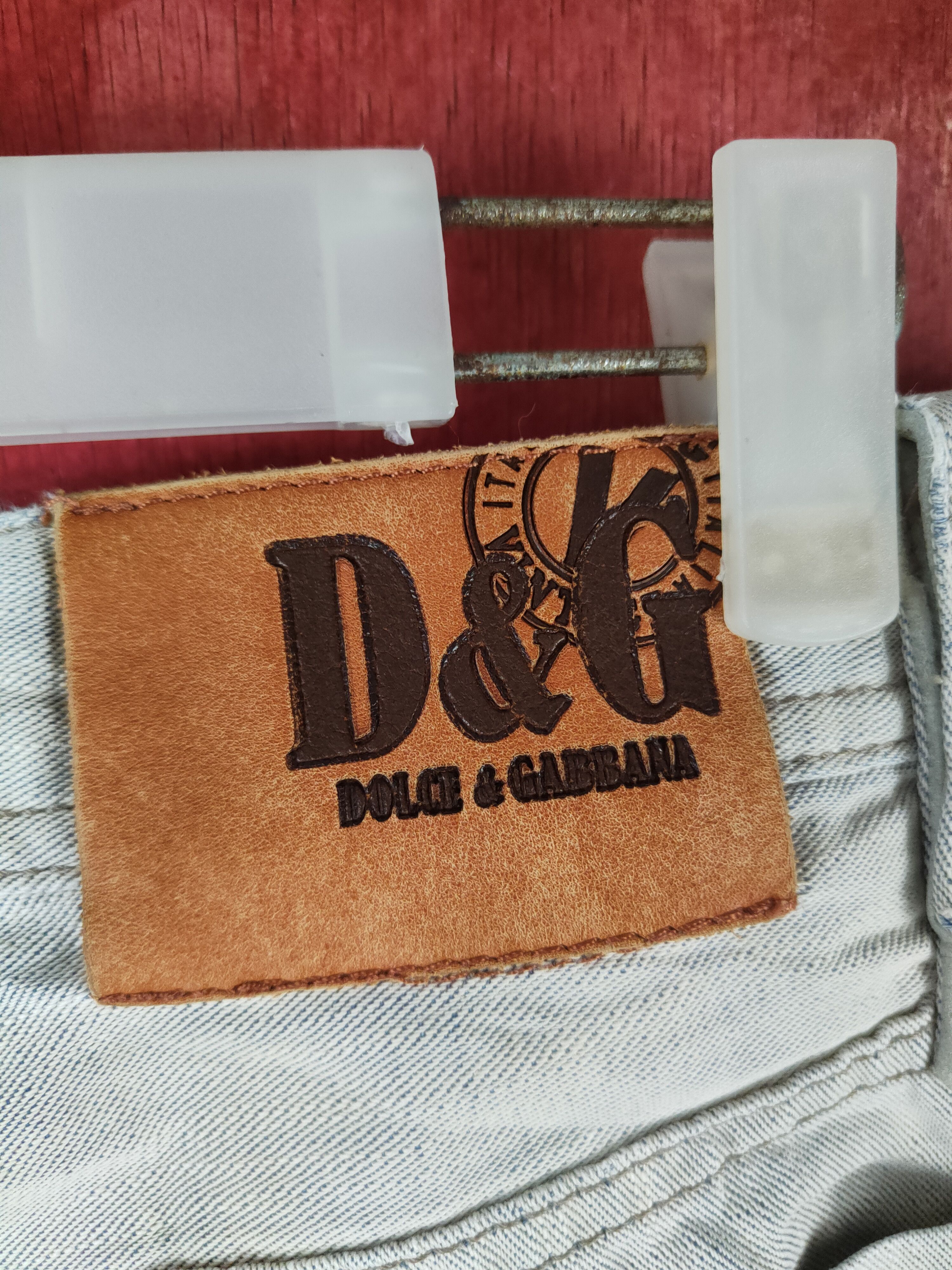 Dolce & Gabbana DL Dolce & Gabbana Blue Faded vintage Soft Denim #S1324 Size US 32 / EU 48 - 11 Thumbnail