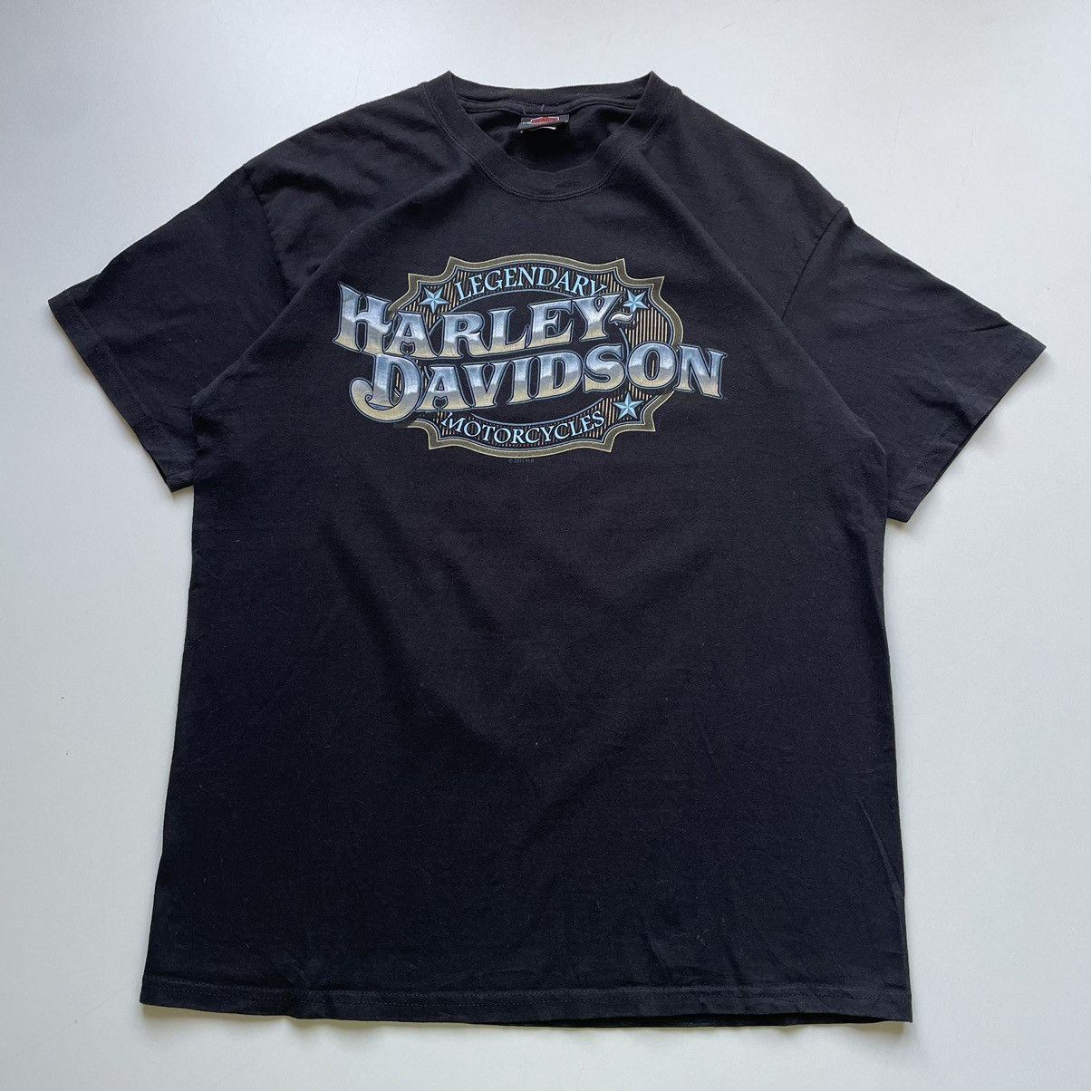 Harley Davidson Vintage Harley Davidson Motorcycles Graphic Biker T Shirt Size US L / EU 52-54 / 3 - 1 Thumbnail