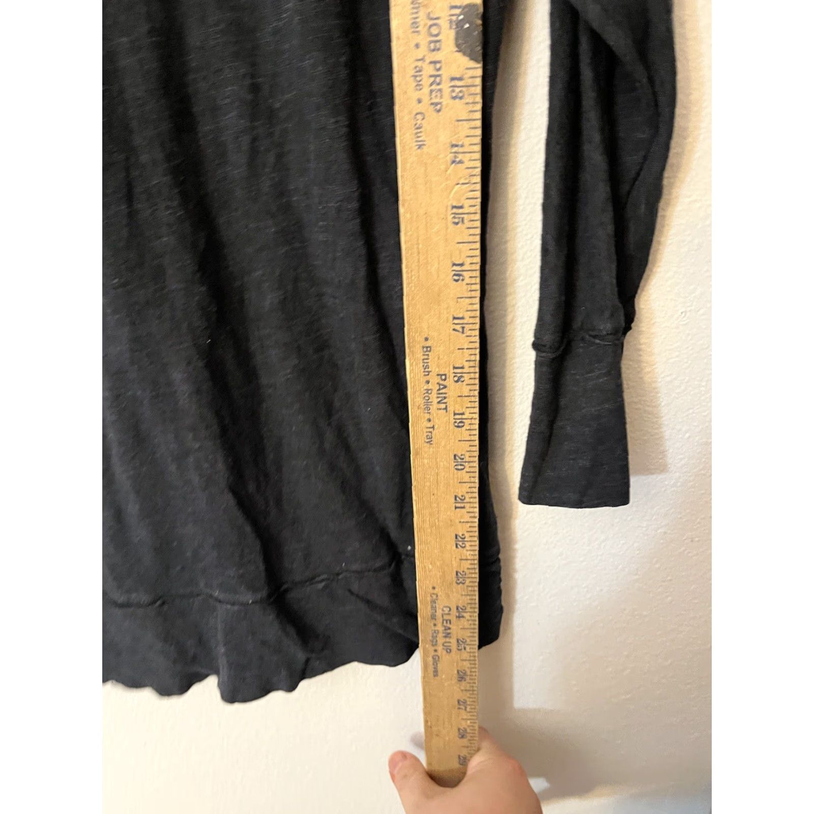 Calvin Klein Calvin Klein Women's Blouse Scoop Neck Pleated Shirt 3/4 Sleeve Gray Medium Classic Size M / US 6-8 / IT 42-44 - 4 Thumbnail