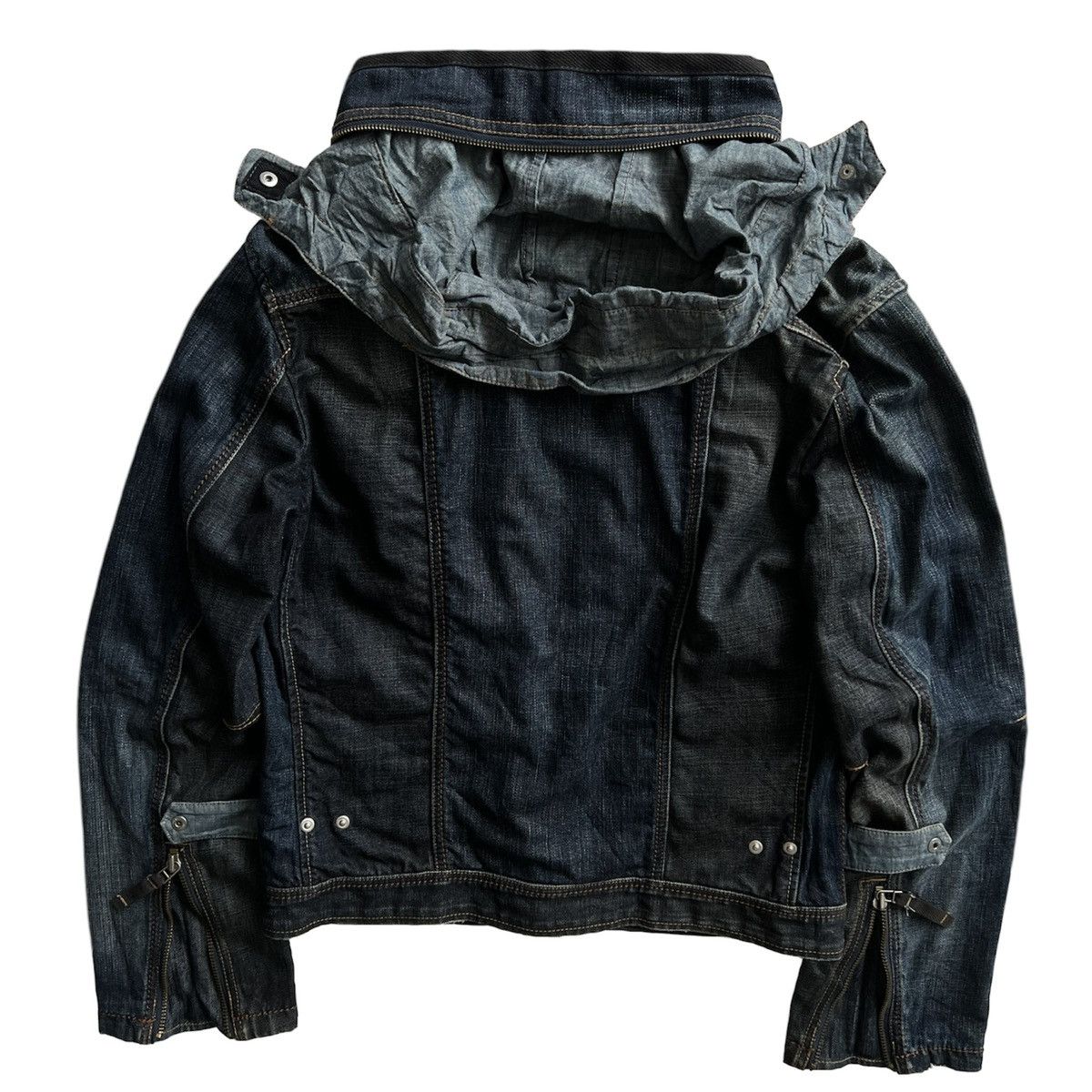 Beauty Beast × Marithe + Francois Girbaud ⁡MARITHÉ & FRANÇOIS GIRBAUD DENIM JACKET🇫🇷 Size US L / EU 52-54 / 3 - 7 Thumbnail