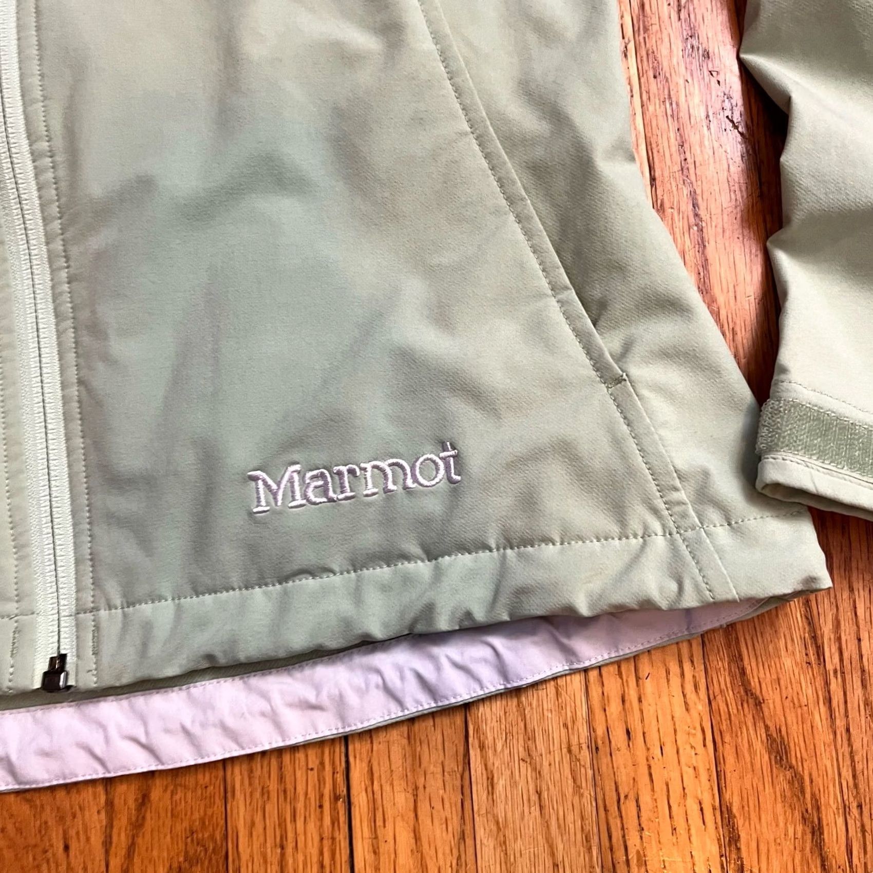 Marmot Marmot Jacket Womens Medium Soft Shell Green Light Coat Size M / US 6-8 / IT 42-44 - 2 Thumbnail