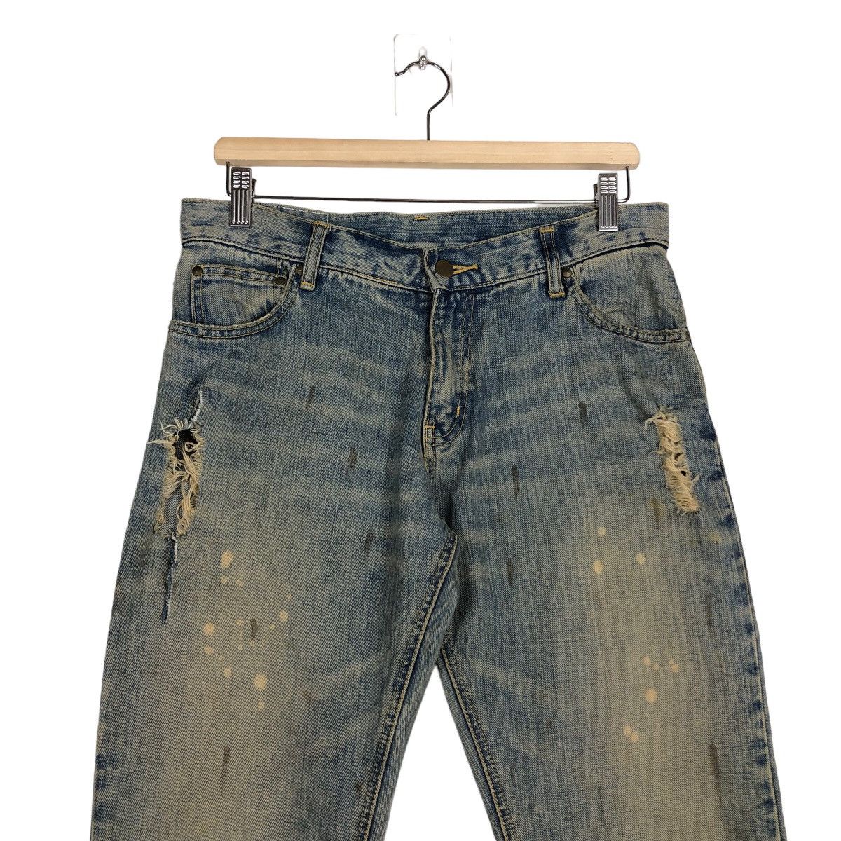 Japanese Brand 🔥90’s Vintage Distressed Denim Jeans Men’s Melrose Japan Size US 32 / EU 48 - 3 Thumbnail