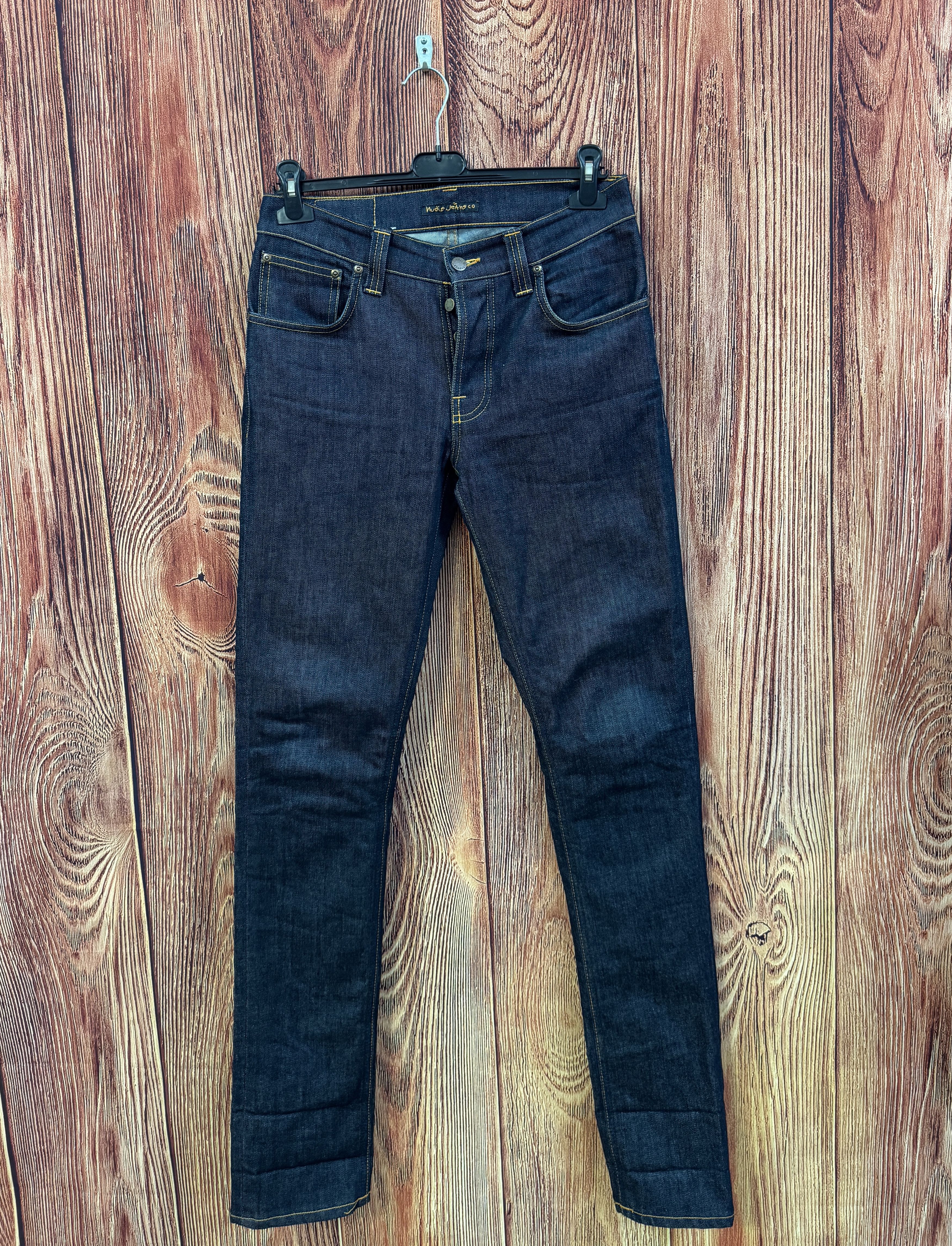 Nudie Jeans Nudie Jeans Grim Tim Indigo Dry Navy Made in Italy W32 L36 Size US 32 / EU 48 - 1 Thumbnail