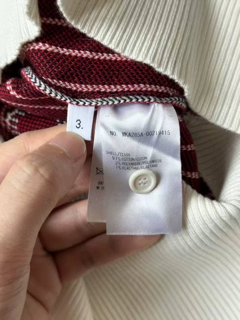 Thom Browne Thom Browne woollen sweater Size US L / EU 52-54 / 3 - 4 Thumbnail