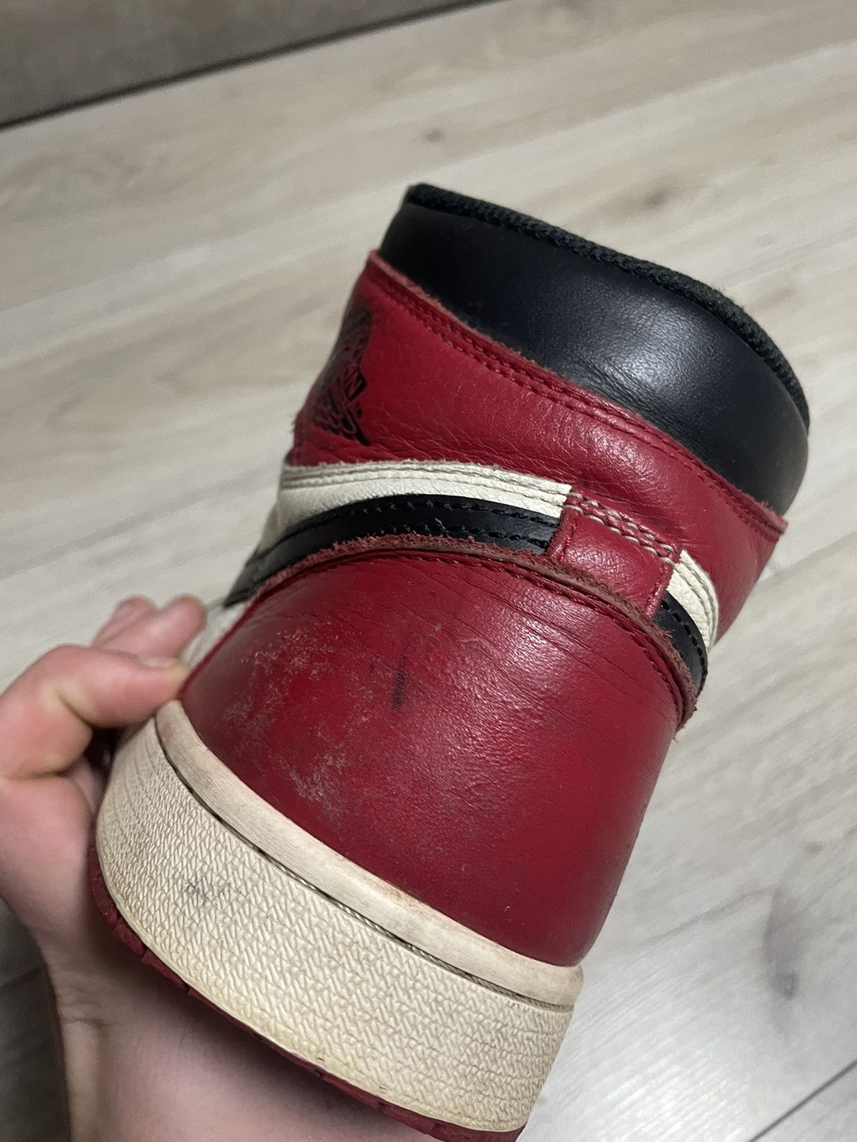 Jordan Brand × Nike Nike Air Jordan 1 Retro OG High “Bred Toe” Size US 9 / EU 42 - 21 Thumbnail