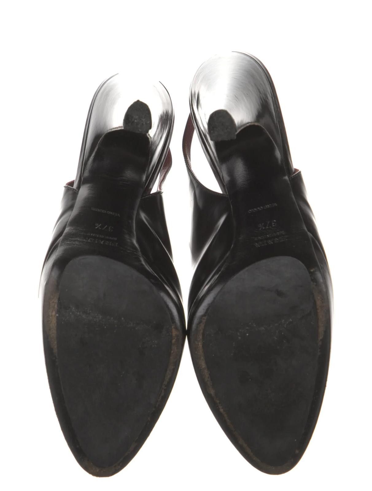 Prada Prada Leather Slingback Pumps US 6.5 EU 37.5 Size US 6.5 / IT 36.5 - 5 Thumbnail
