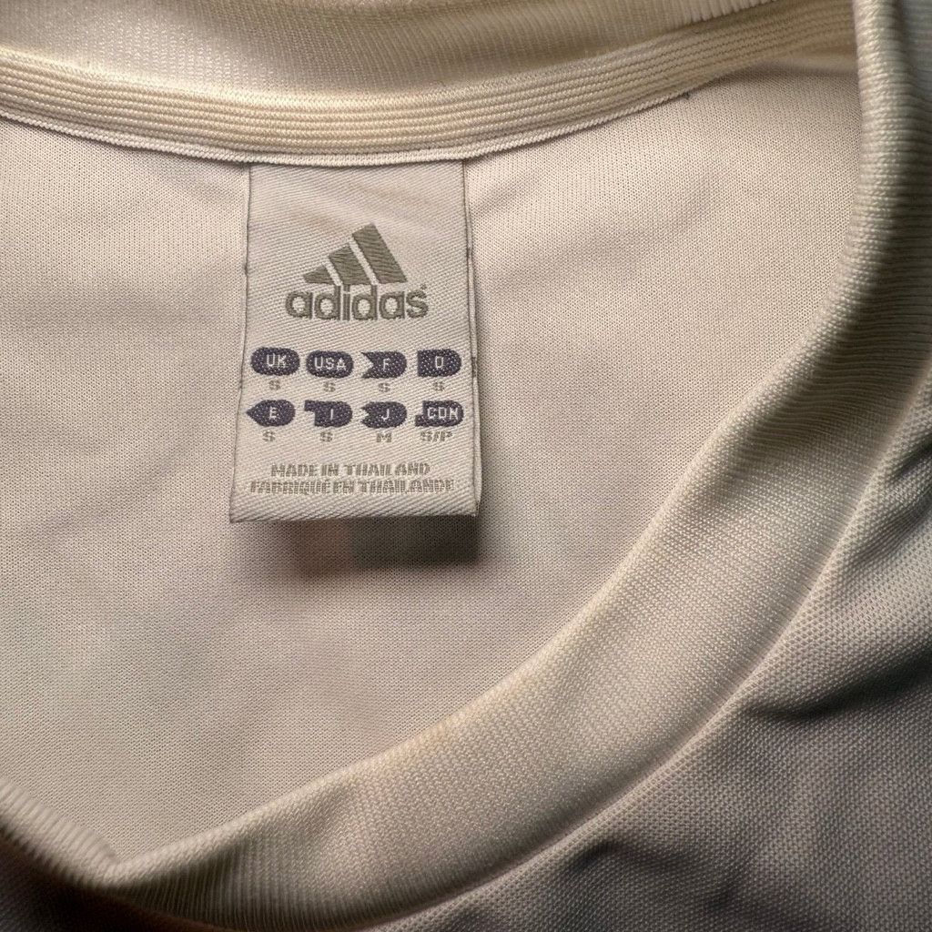 Adidas Adidas White Climalite Dry Fit athletic Jersey Size US S / EU 44-46 / 1 - 5 Thumbnail