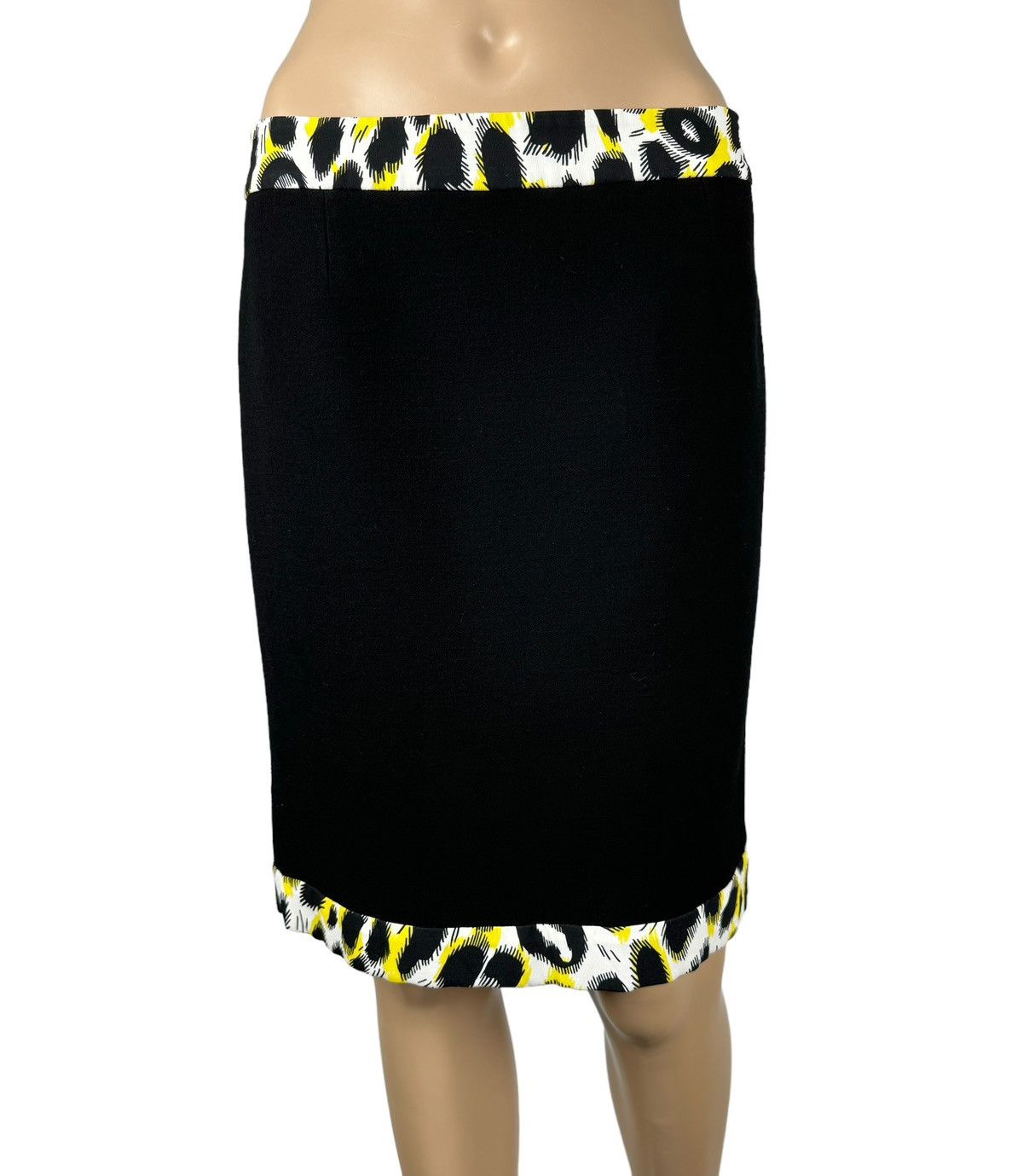 Moschino Moschino Couture Pencil Skirt Wool-Rayon size US8 Size 30" / US 8 / IT 44 - 3 Thumbnail