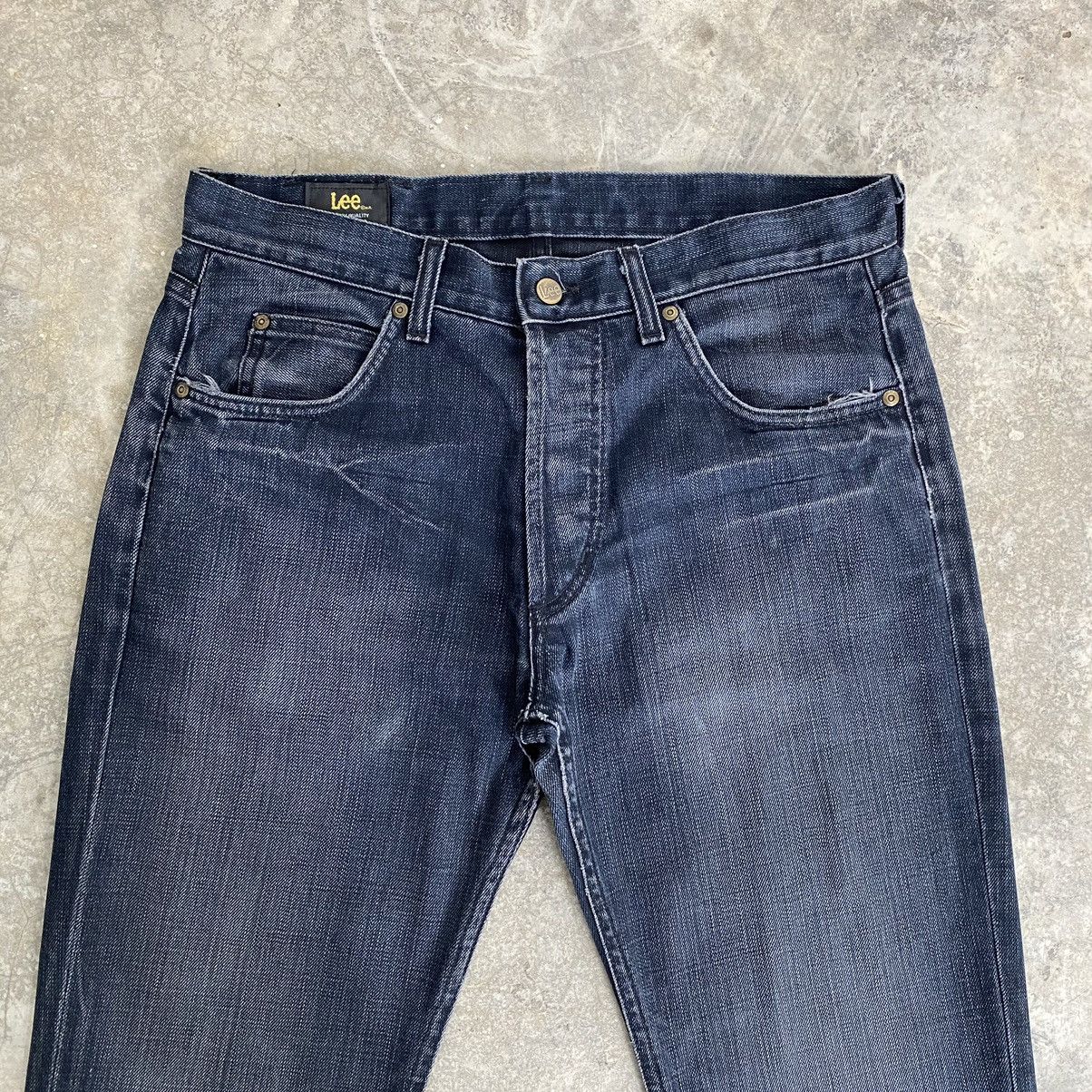 Lee Vintage Lee Faded Black Flared Denim Jeans Size US 34 / EU 50 - 9 Thumbnail