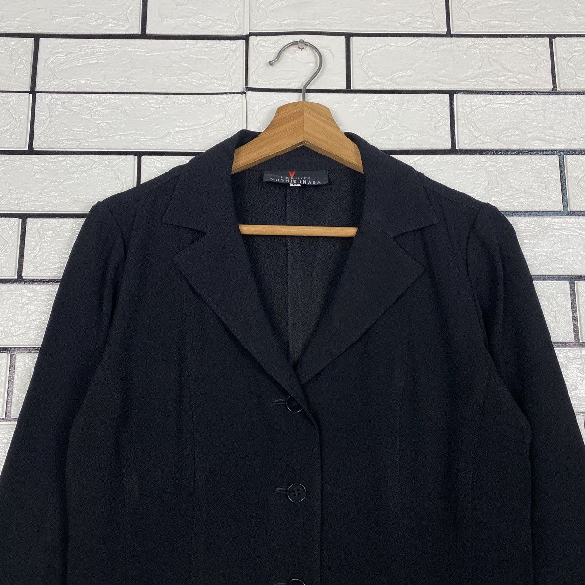 Yohji Yamamoto 📌Avant Garde Button Cropped Jacket L'Equipe Yoshie Inaba Size US M / EU 48-50 / 2 - 4 Thumbnail