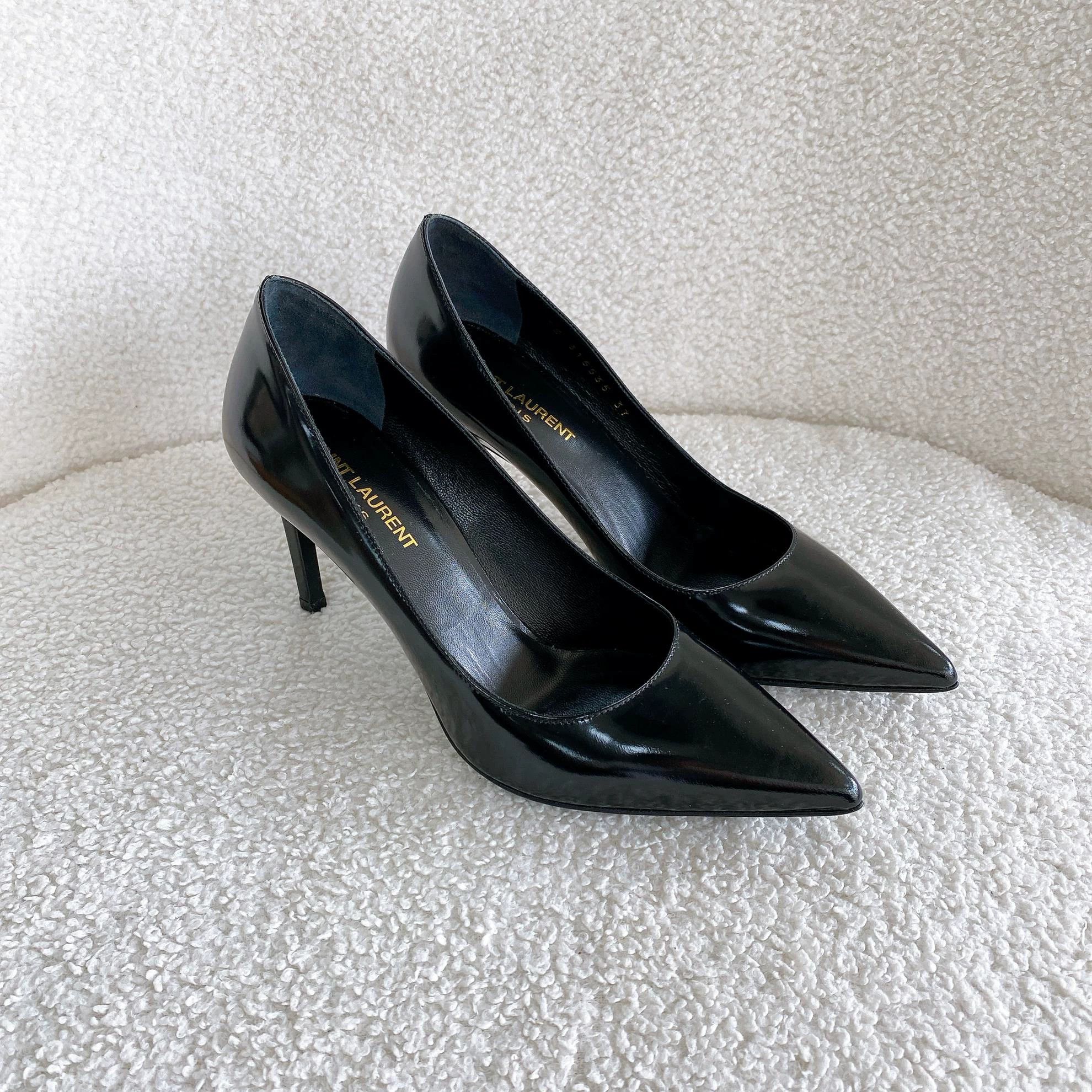 Saint Laurent Paris Saint Laurent women's black high heels 37 Size US 6.5 / IT 36.5 - 5 Thumbnail