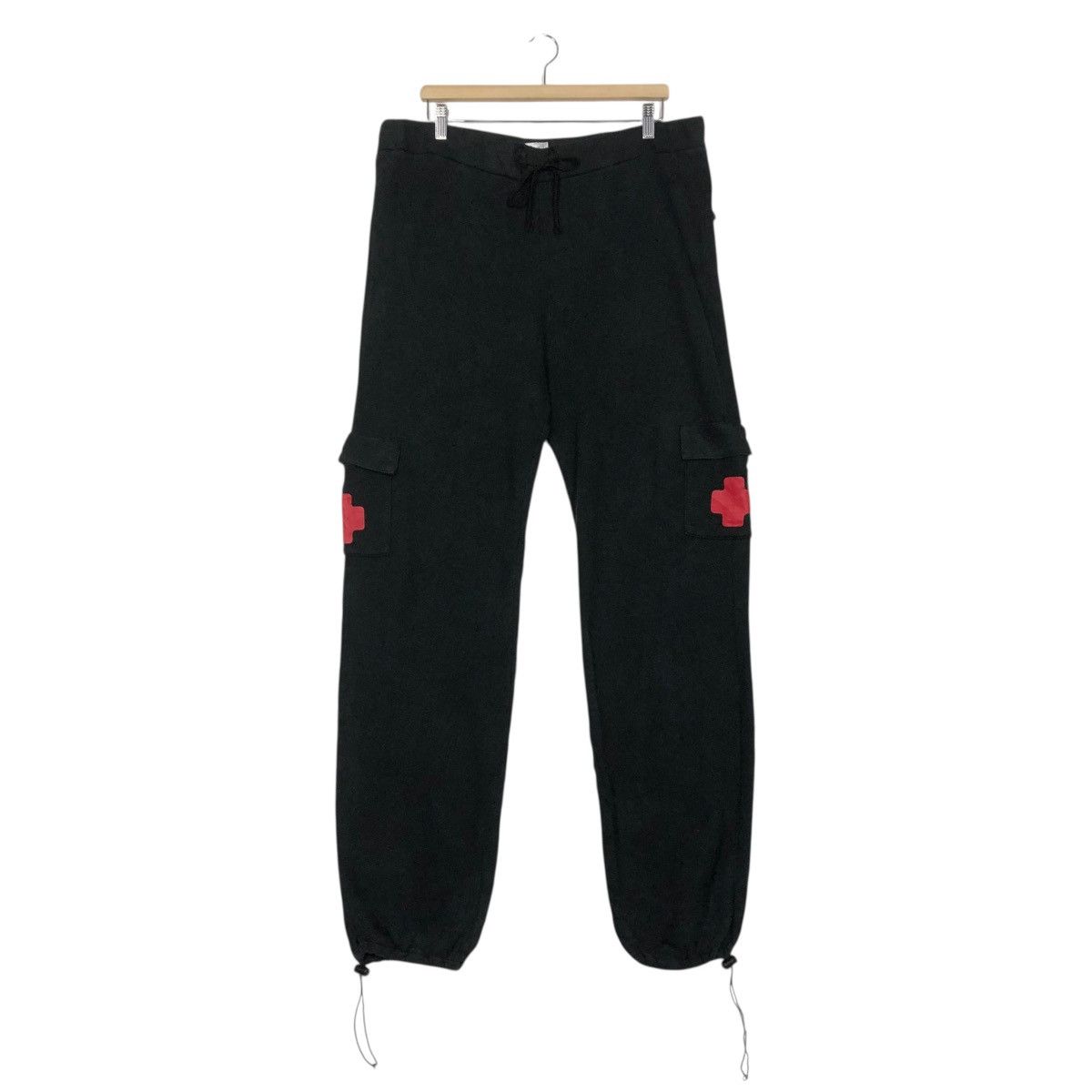 Japanese Brand 🔥VINTAGE SWEATPANTS JOGGER CARGO POCKET GDC Size US 34 / EU 50 - 3 Thumbnail