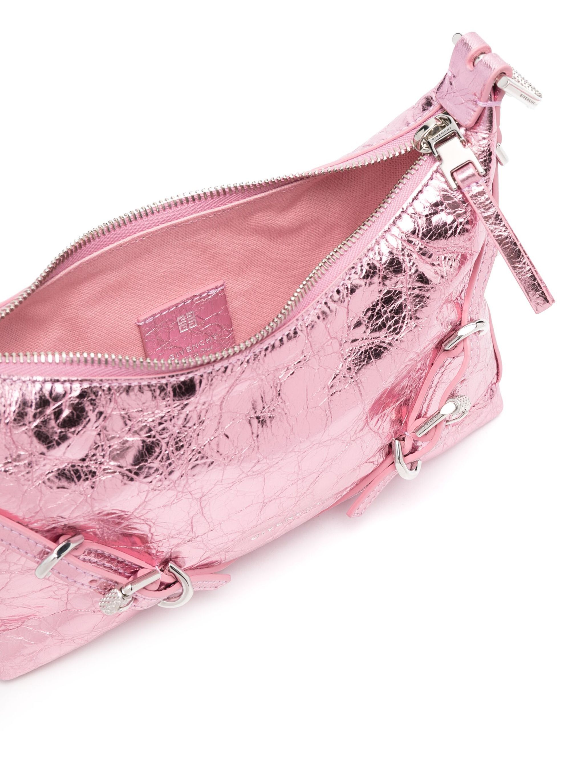 Givenchy o1srvl11e1124 Size: OS/ Mini Voyou Shoulder Bag in Pink Size ONE SIZE - 5 Thumbnail