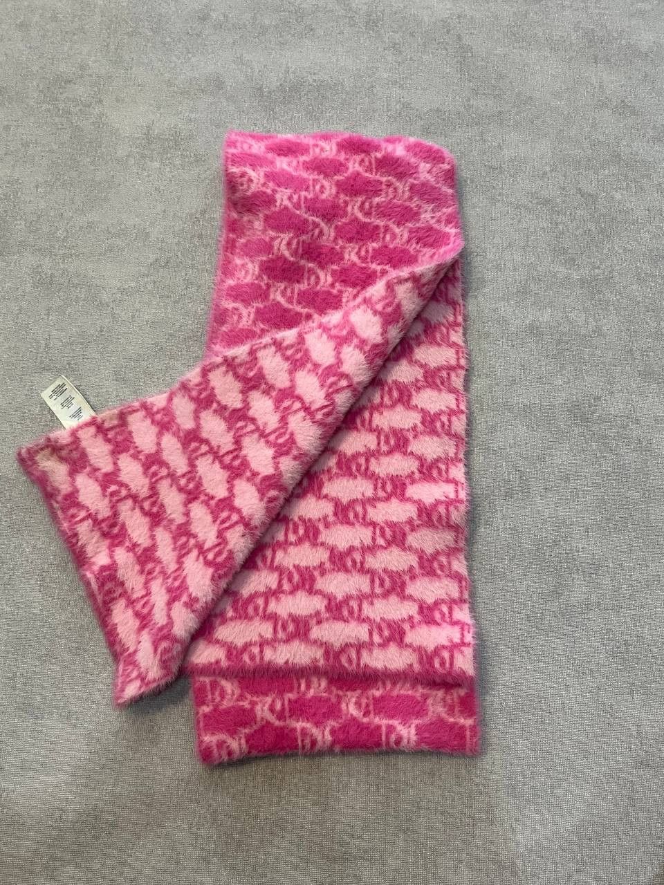 Juicy Couture Juice Couture Scarf Pink Monogram Nylon Size ONE SIZE - 2 Thumbnail