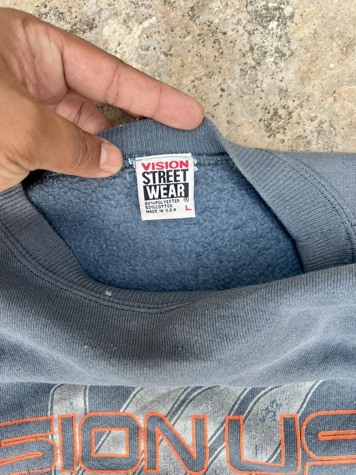 Vision Streetwear Vintage 90s Vision Streetwear Sweatshirt Crewneck Size US L / EU 52-54 / 3 - 7 Thumbnail