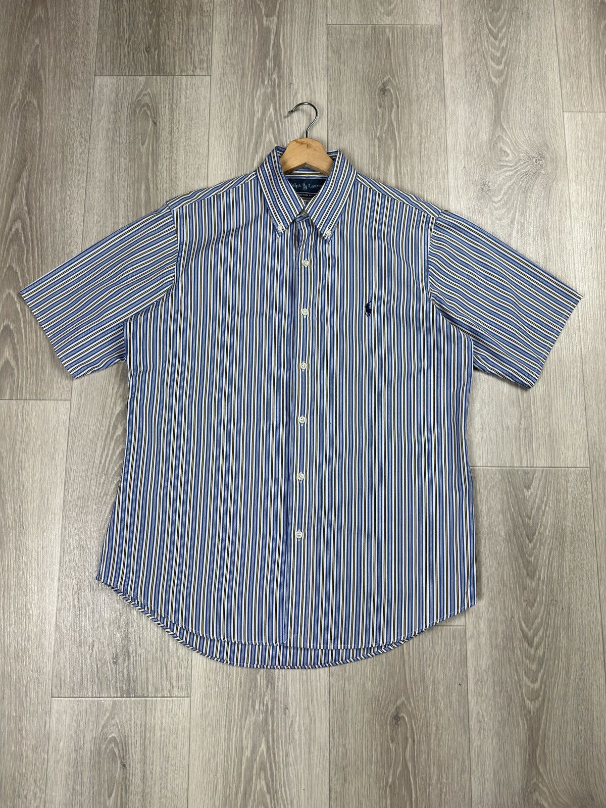 Vintage Vintage Polo Ralph Lauren Short Sleeve Shirts Button Ups Size US M / EU 48-50 / 2 - 3 Thumbnail