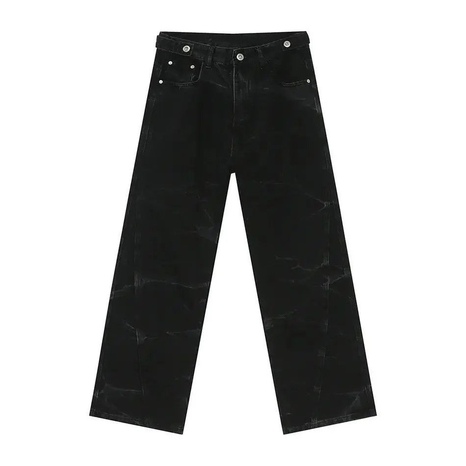 Japanese Brand Retro loose tie dye high street jeans Size US 32 / EU 48 - 5 Thumbnail