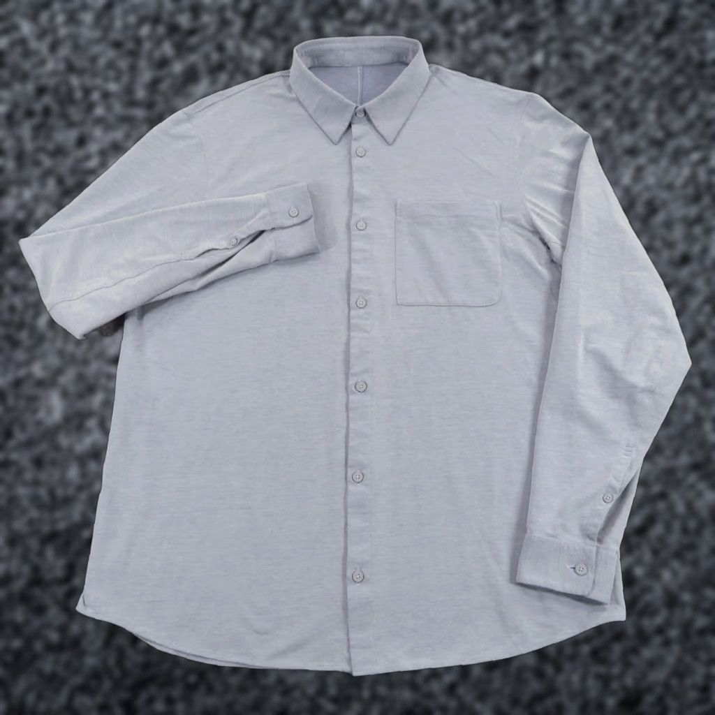Lululemon **Lululemon Blue Button-Up Oxford Shirt Mens XL** User: Lululemon Blue Button-Up Oxford Shirt Mens XL Size US XL / EU 56 / 4 - 1 Thumbnail