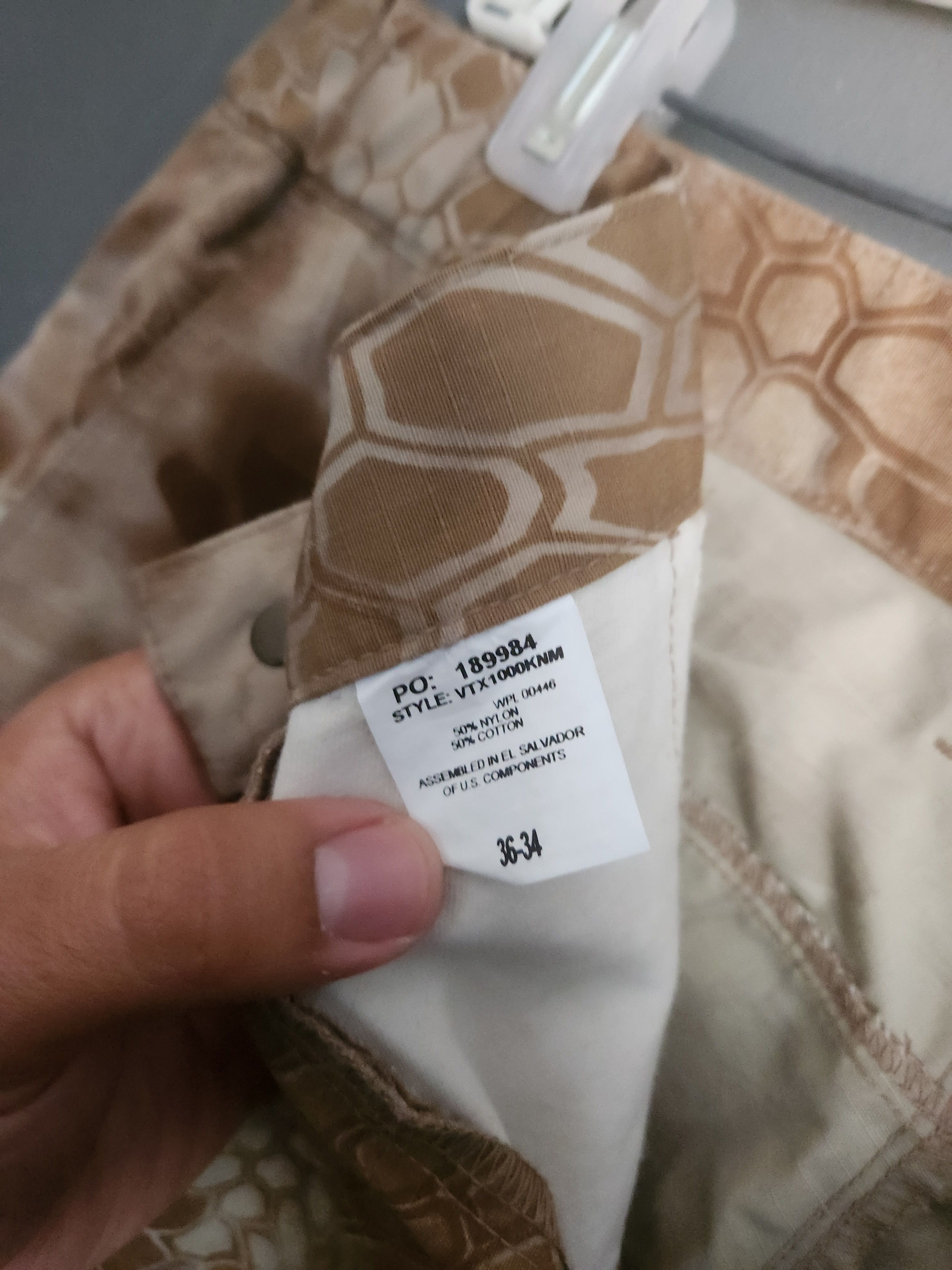 Other Kryptek Vertx Highlander Camo Pant Size US 34 / EU 50 - 4 Thumbnail