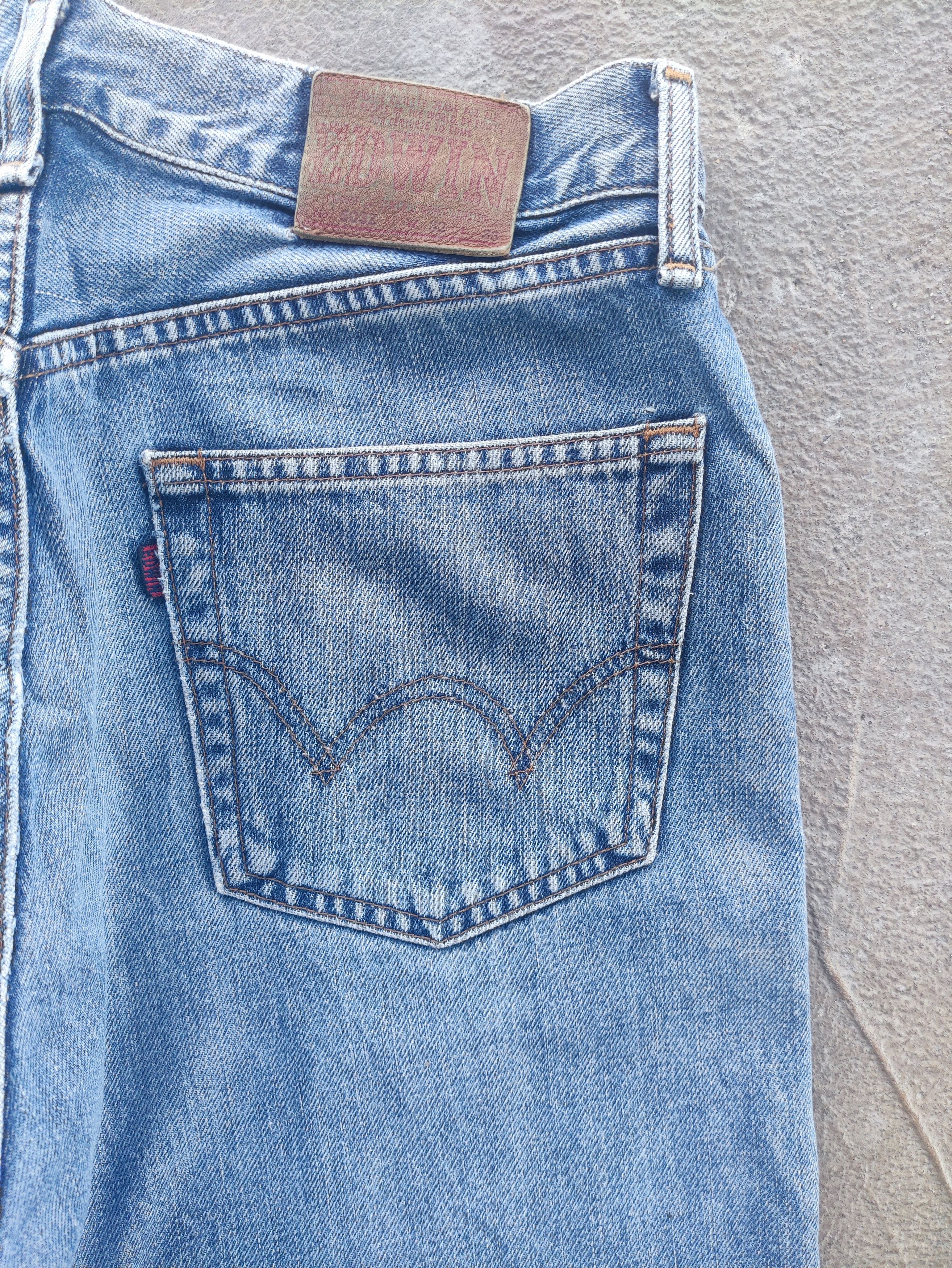 Edwin Vintage Edwin 503 Denim Distress Faded Pants W31 Size US 31 - 12 Thumbnail