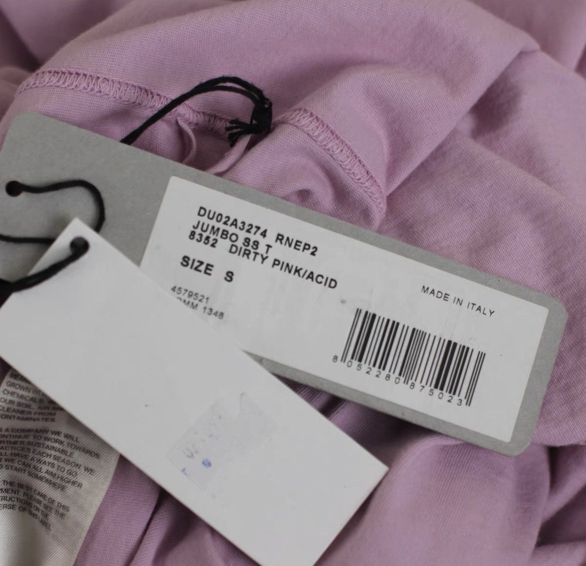 Rick Owens Rick Owens DRKSHDW Pink Portrait Oversized Short Sleeve Size US S / EU 44-46 / 1 - 8 Thumbnail