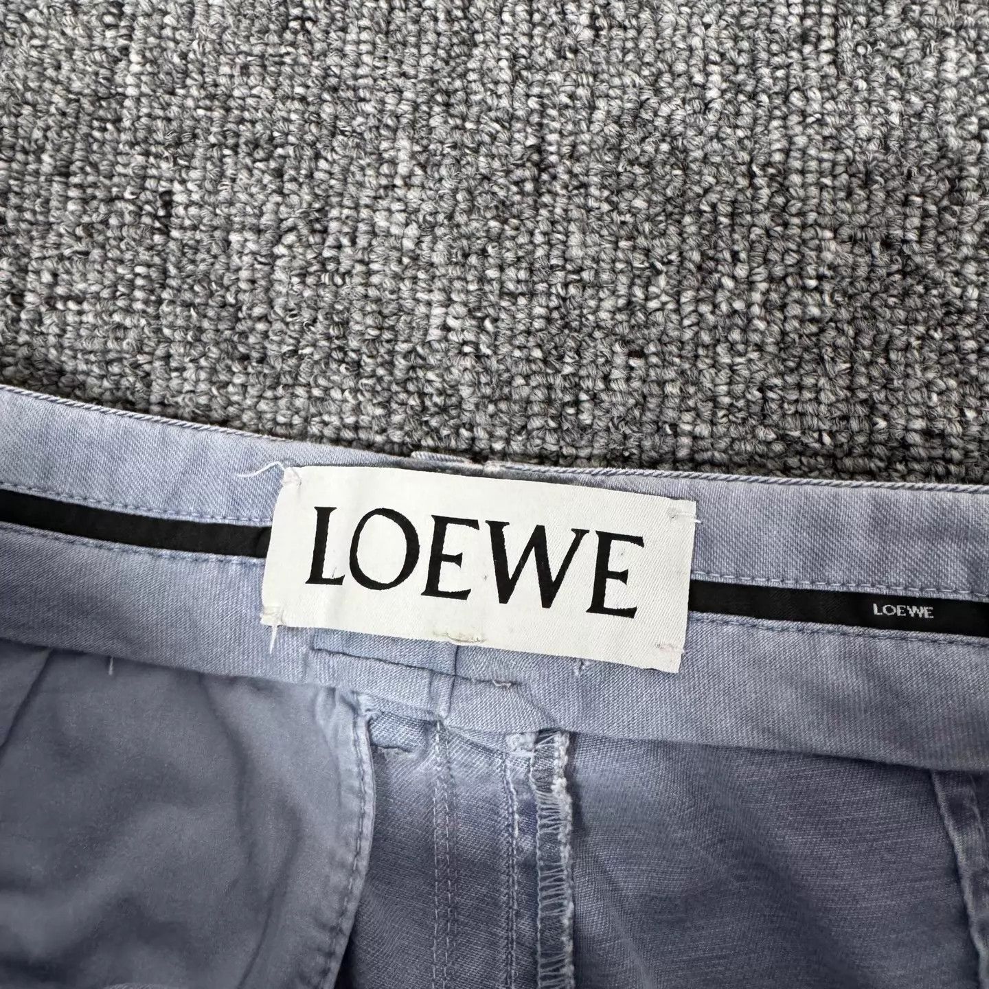 Loewe Loewe 24FW Baggy Washed Soft Denim Buckle Pants Size US 32 / EU 48 - 6 Thumbnail