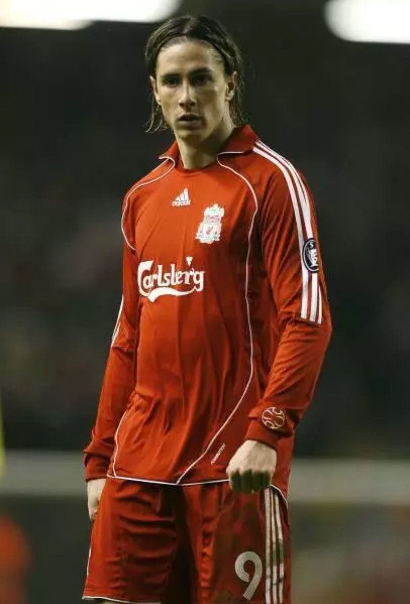 Torres Liverpool 2008 2009 PLAYER ISSUE Away Soccer Jersey M