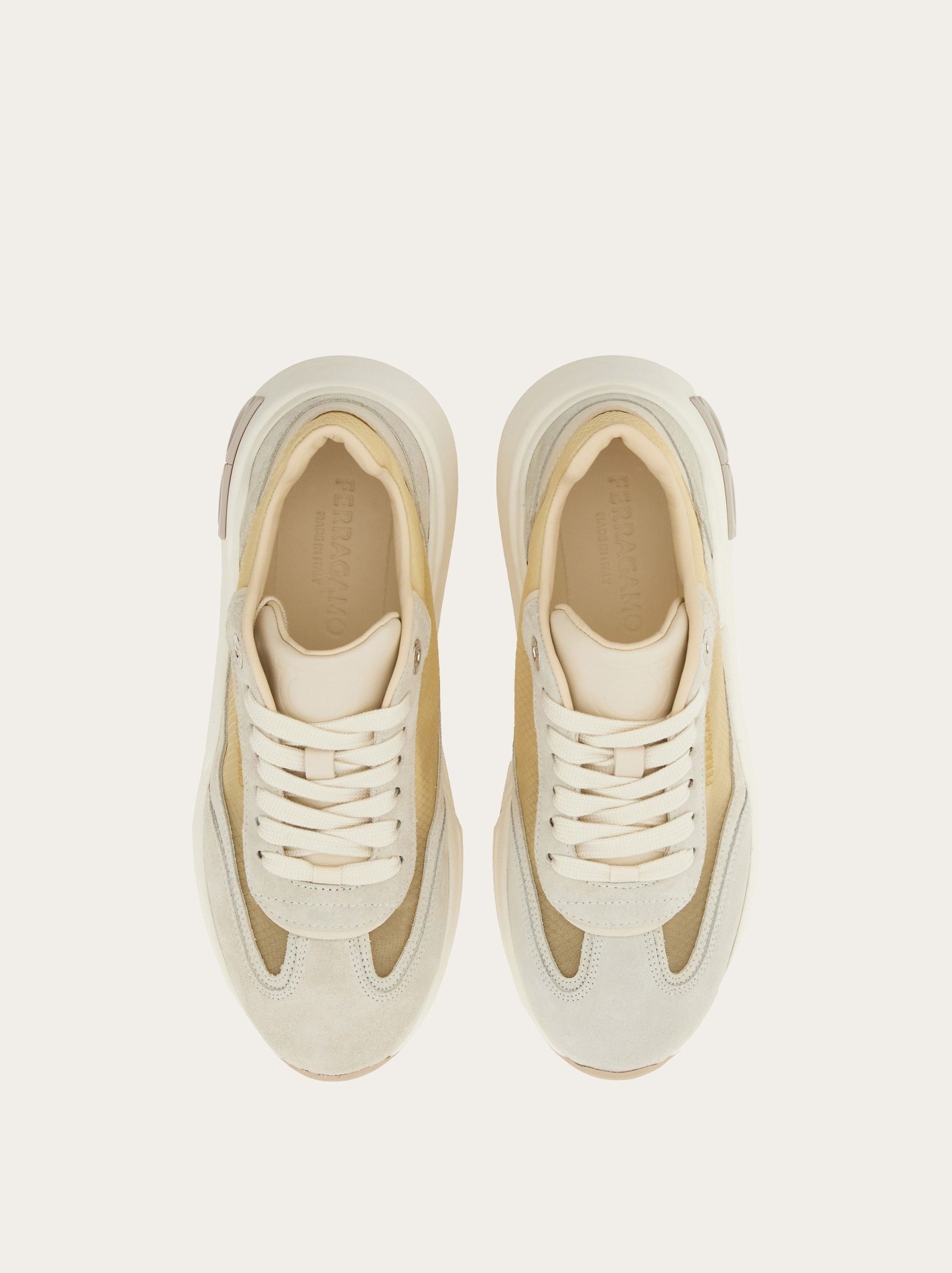 Salvatore Ferragamo o1s1rm0924 Gancini Low-Top Sneakers in Multicolor Size US 5.5 / IT 35.5 - 2 Thumbnail