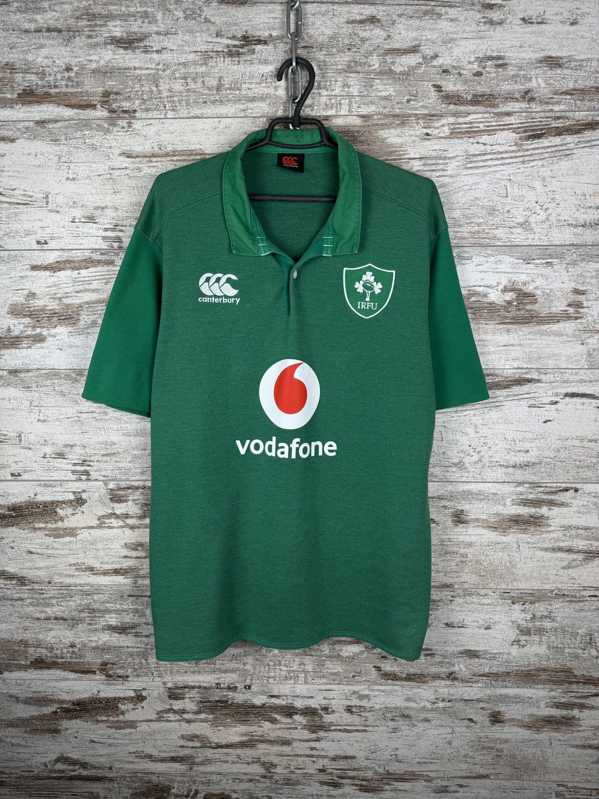 Canterbury of New Zealand Canterbury of New Zealand Ireland IRFU rugby T-shirt Size US XXL / EU 58 / 5 - 1 Thumbnail
