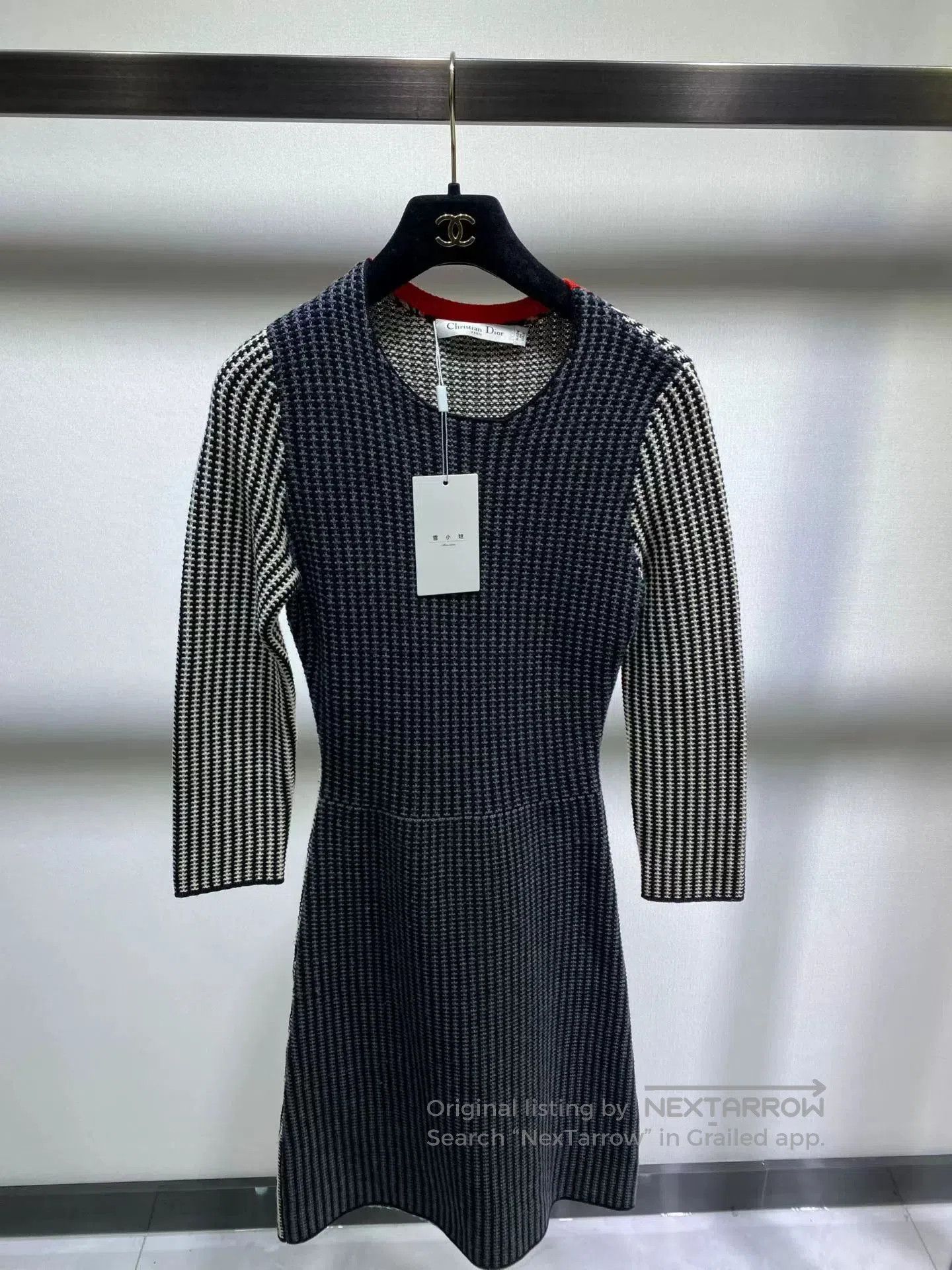Dior Dior F34 Dress with Long Sleeves. Size M / US 6-8 / IT 42-44 - 1 Thumbnail