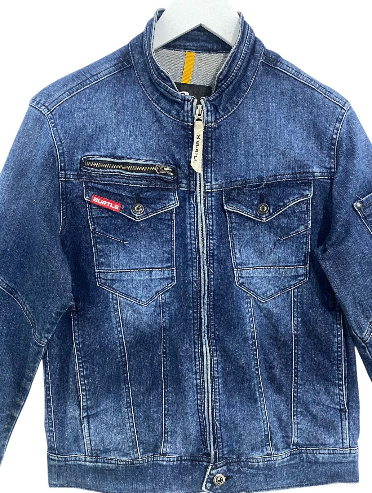 Japanese Brand Burtle Workwear Jeans Jacket Size US M / EU 48-50 / 2 - 4 Thumbnail