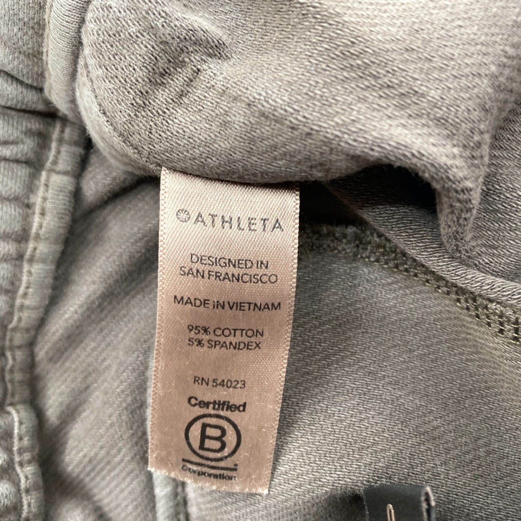 Athleta Athleta Farallon Jogger Pants Women's 0 Gray Stretch Fabric Pull On Slim Leg Casual Size 25" / US 0 / IT 36 - 5 Thumbnail