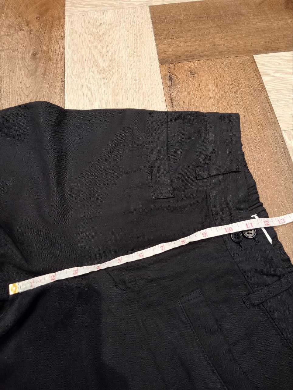 Issey Miyake ISSEY MIYAKE PLANTATION COTTON PANTS - SIZE S BLACK Size 28" / US 6 / IT 42 - 10 Thumbnail